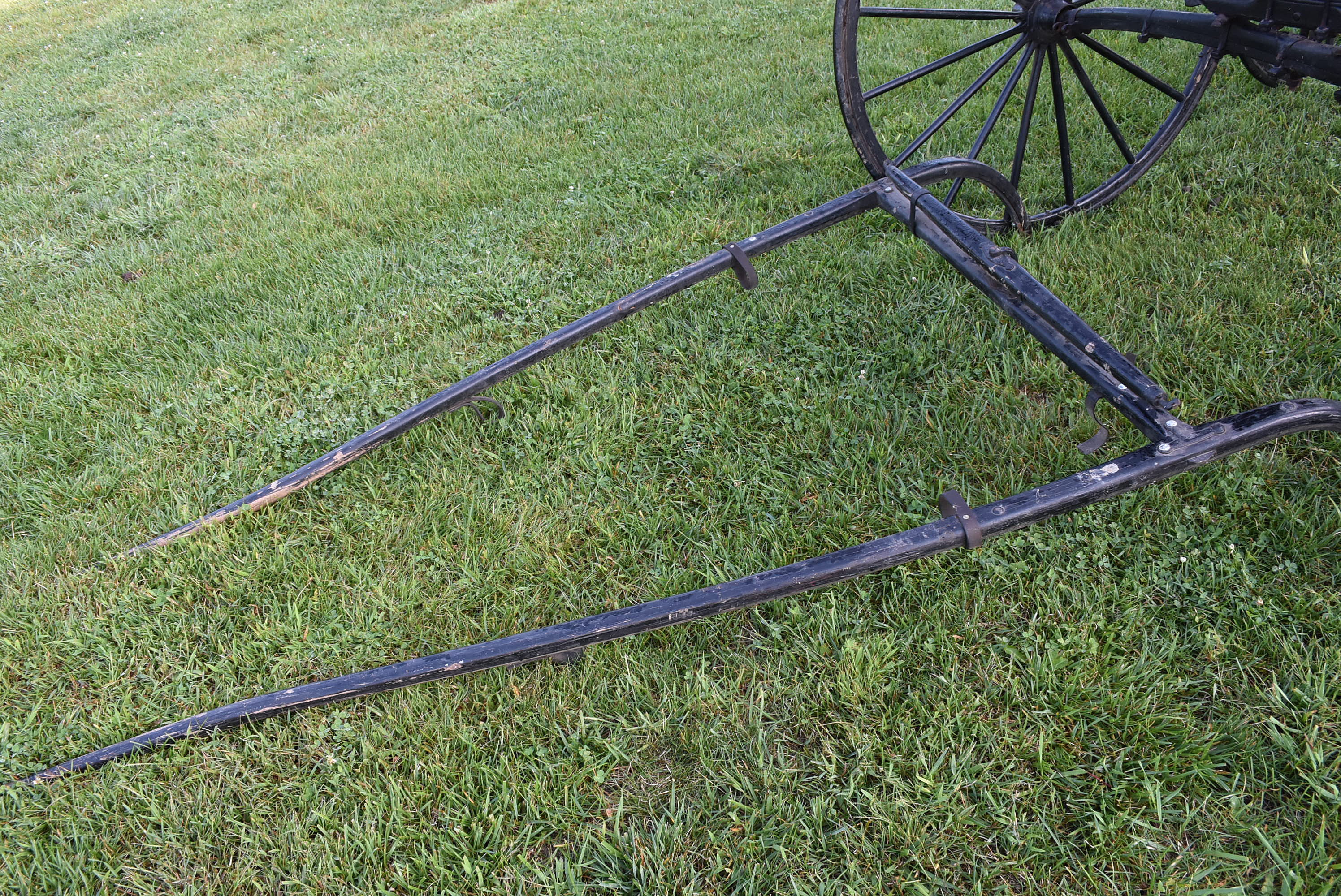 Early 20th Century JK Lingo Hardware, Lebanon Ohio, Horse Drawn Buggy