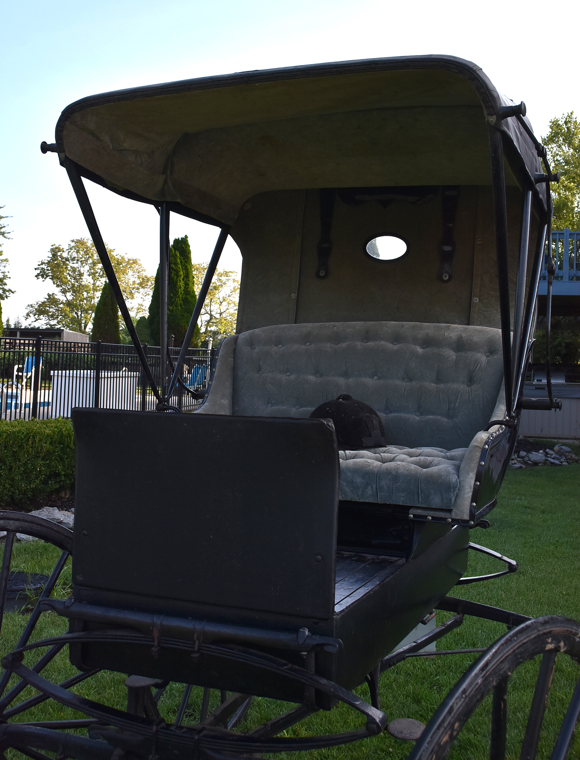 Early 20th Century JK Lingo Hardware, Lebanon Ohio, Horse Drawn Buggy