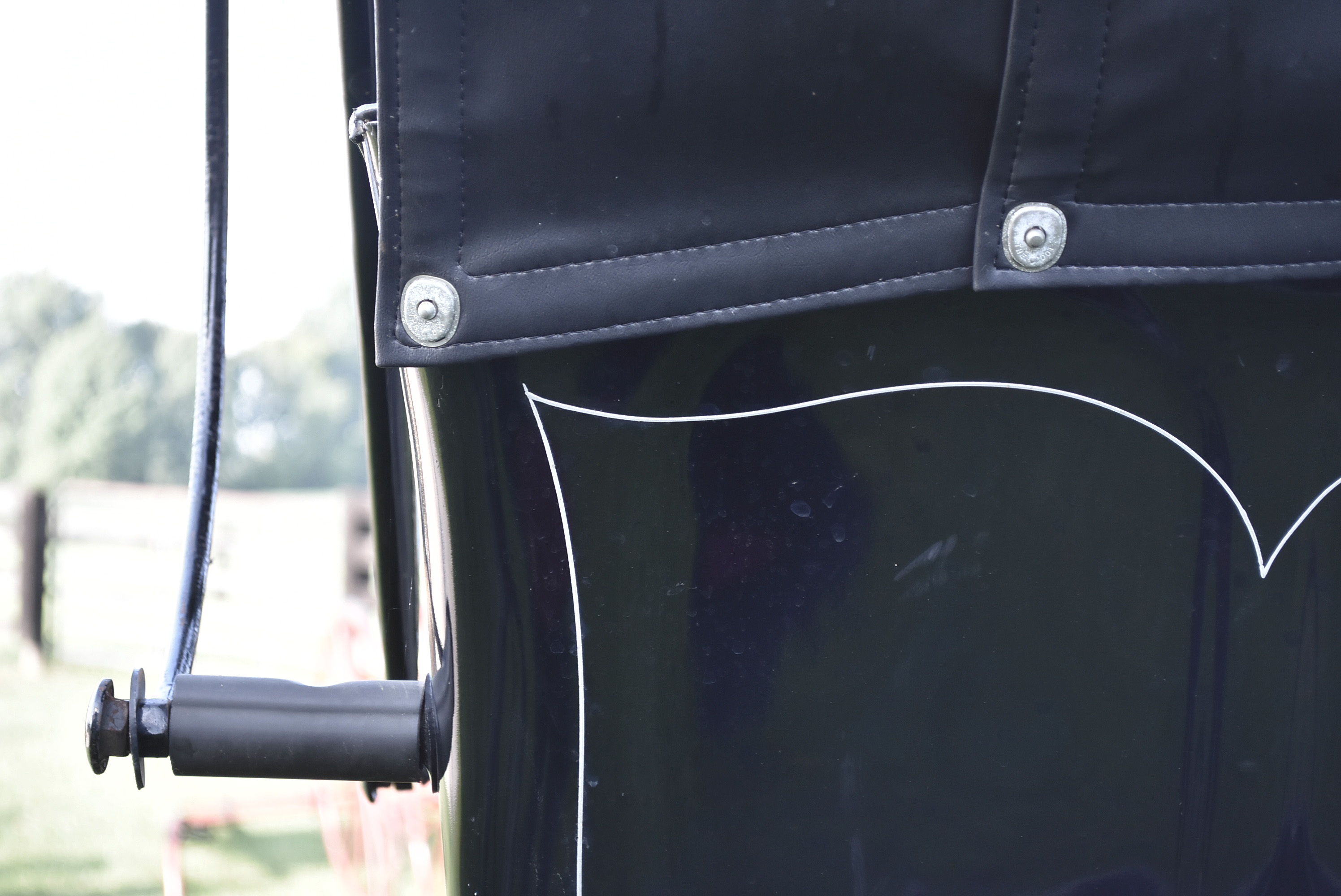 Early 20th Century JK Lingo Hardware, Lebanon Ohio, Horse Drawn Buggy