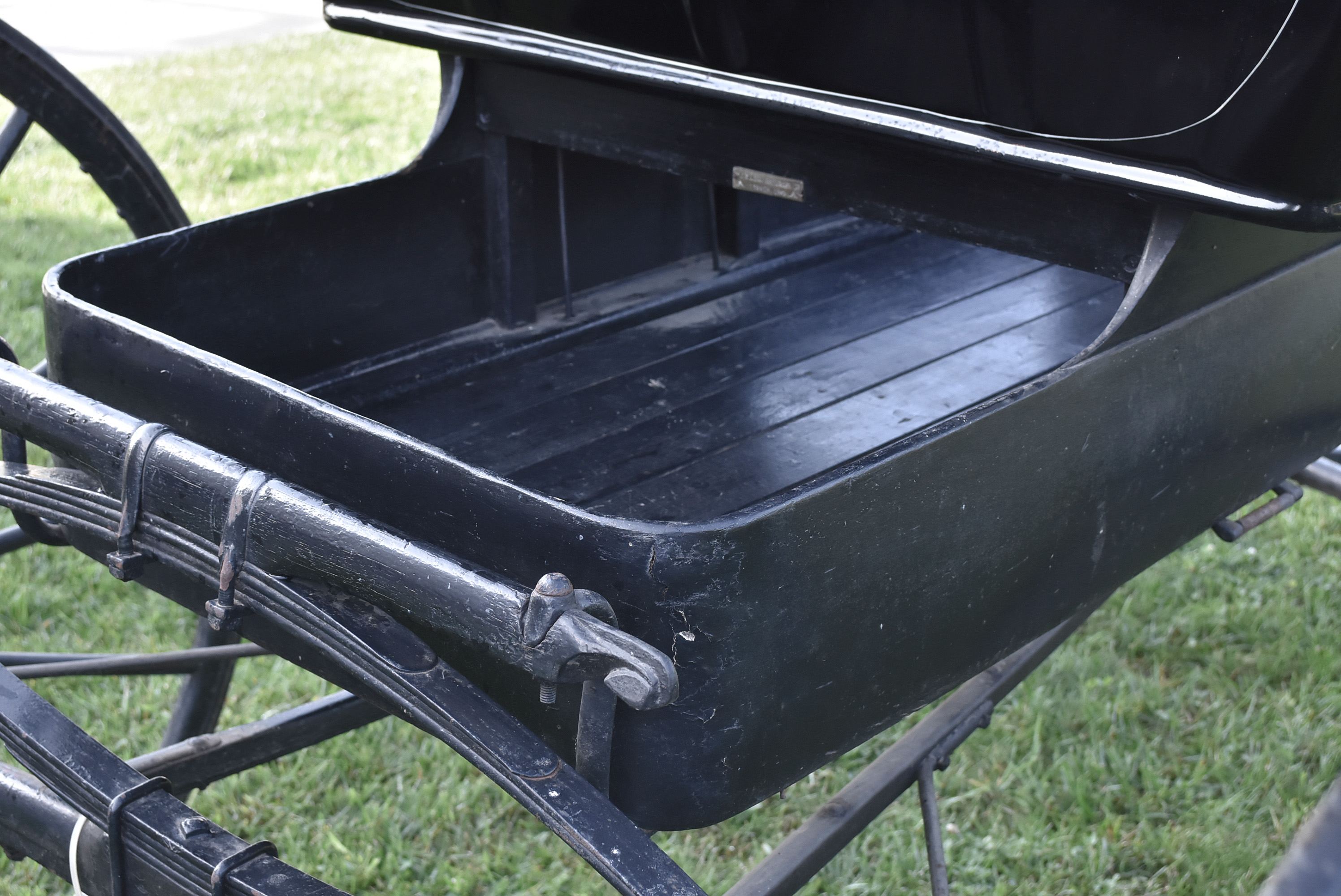 Early 20th Century JK Lingo Hardware, Lebanon Ohio, Horse Drawn Buggy
