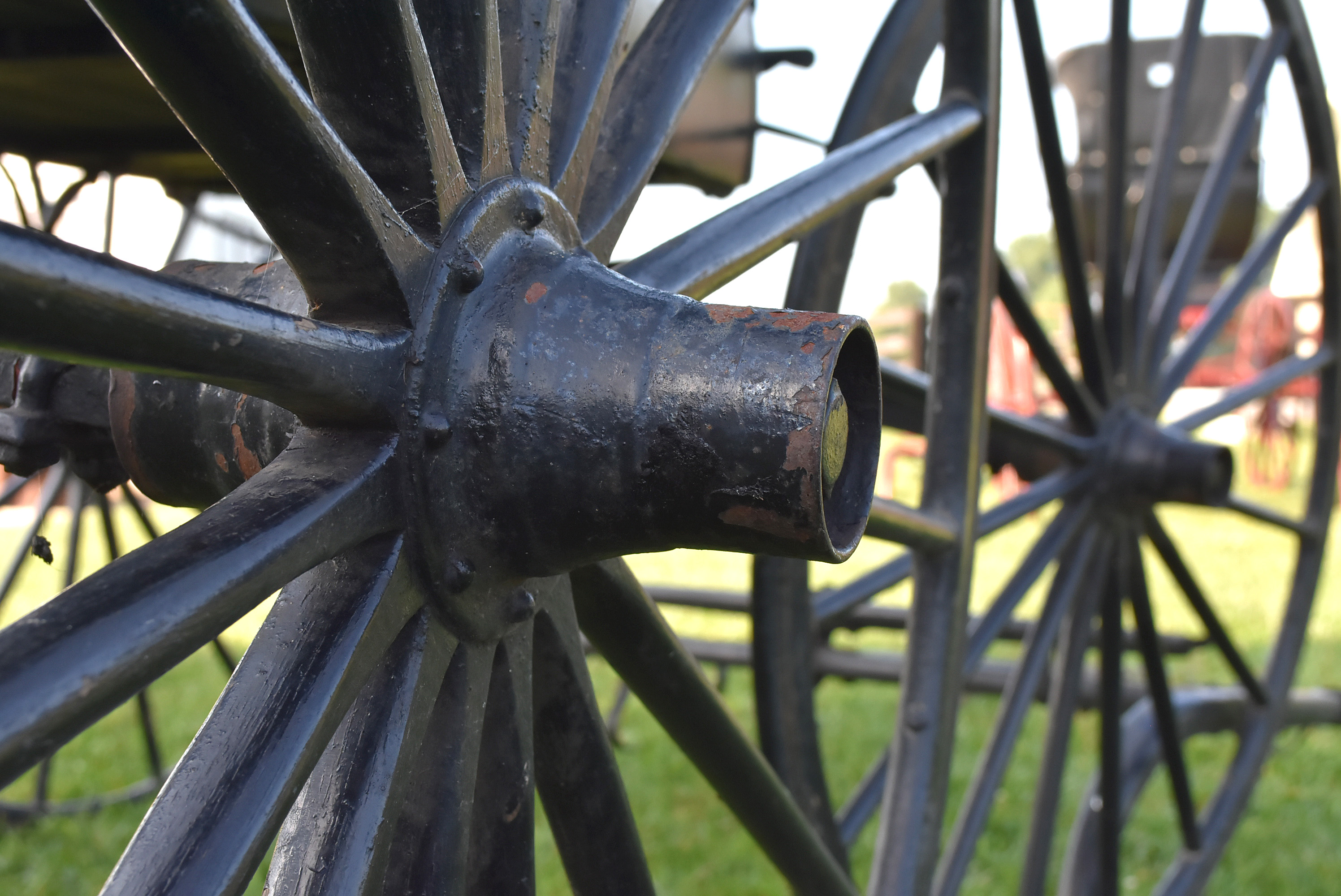Early 20th Century JK Lingo Hardware, Lebanon Ohio, Horse Drawn Buggy