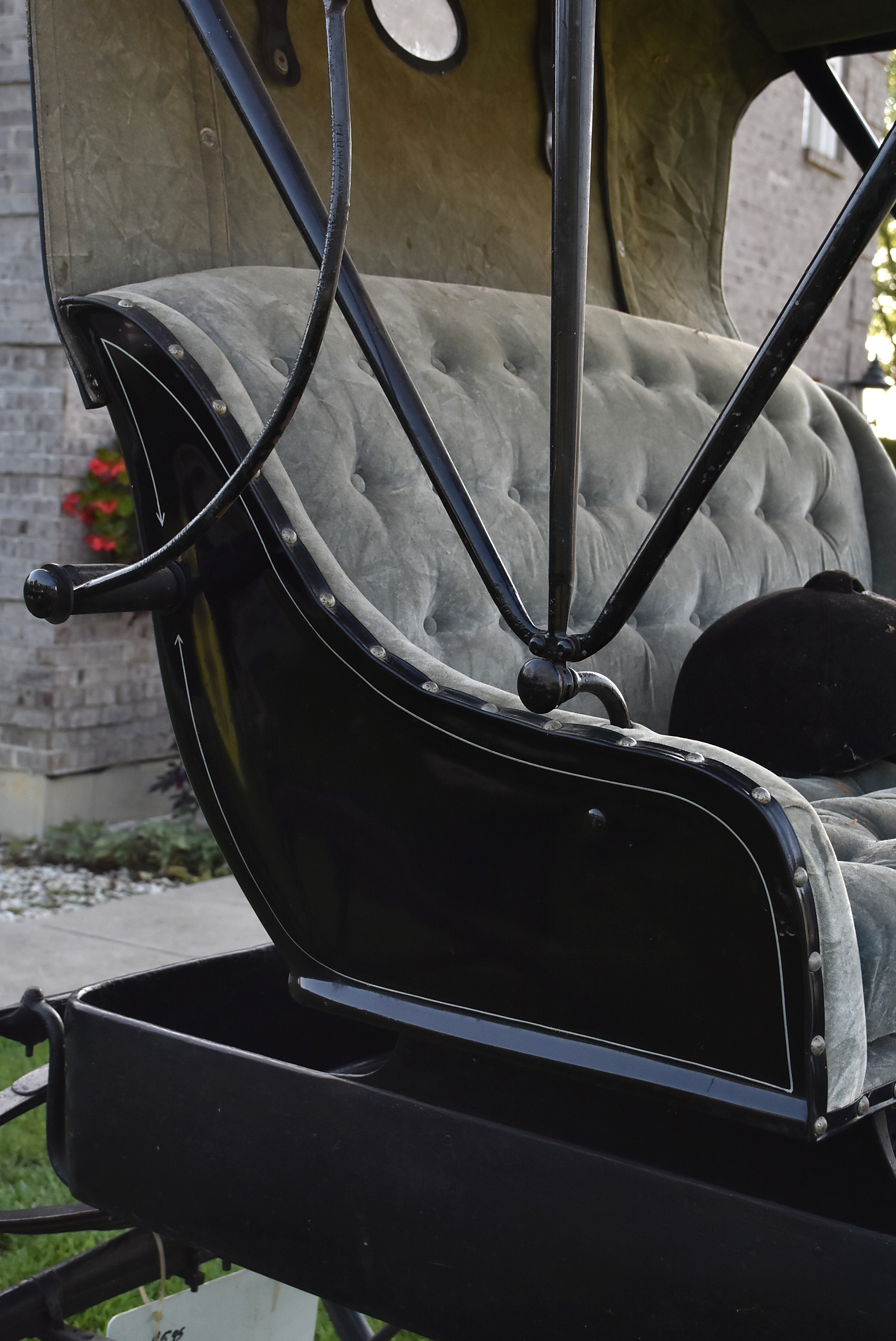 Early 20th Century JK Lingo Hardware, Lebanon Ohio, Horse Drawn Buggy