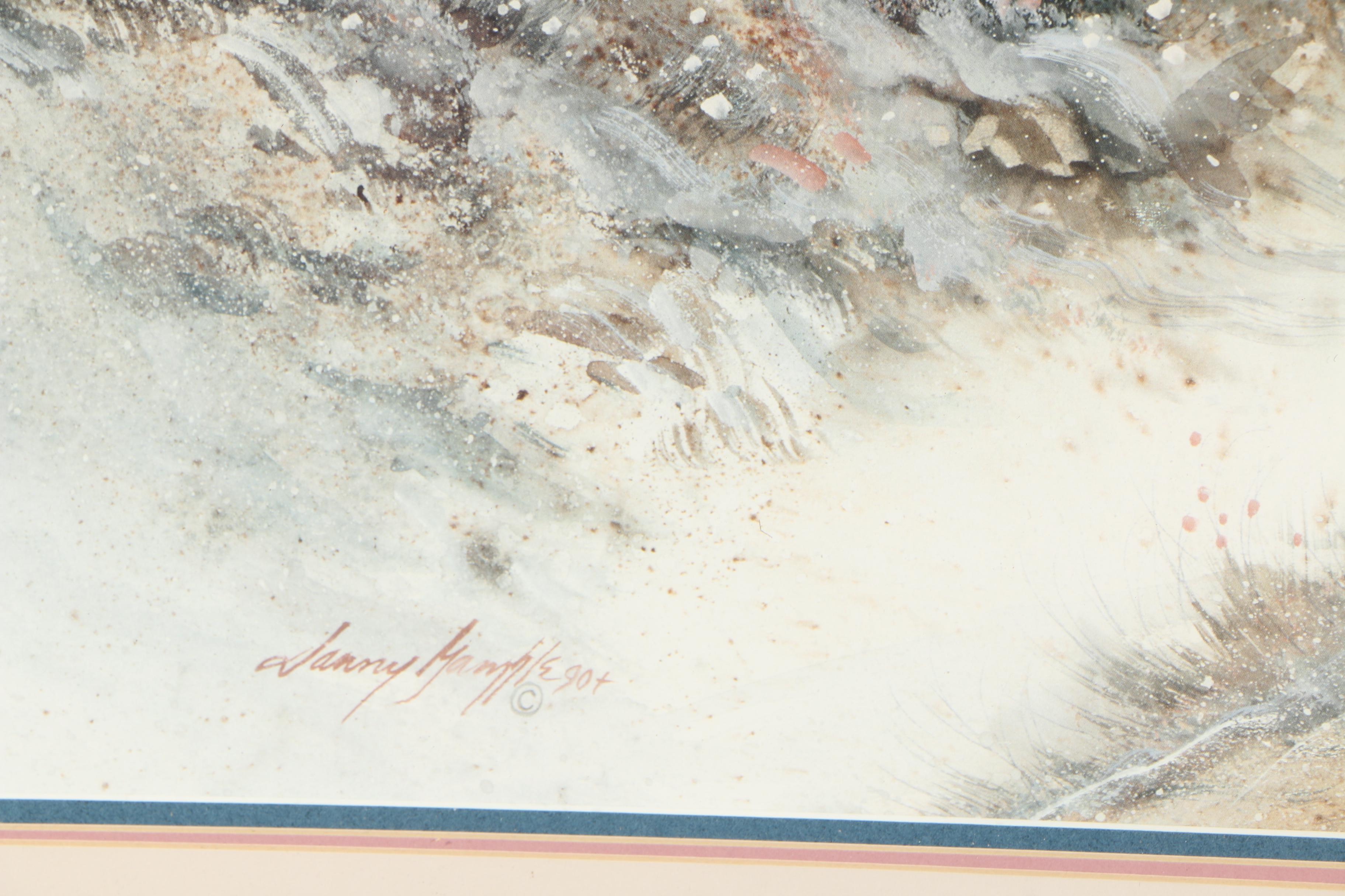 Danny Gamble Offset Lithograph "Pueblo"