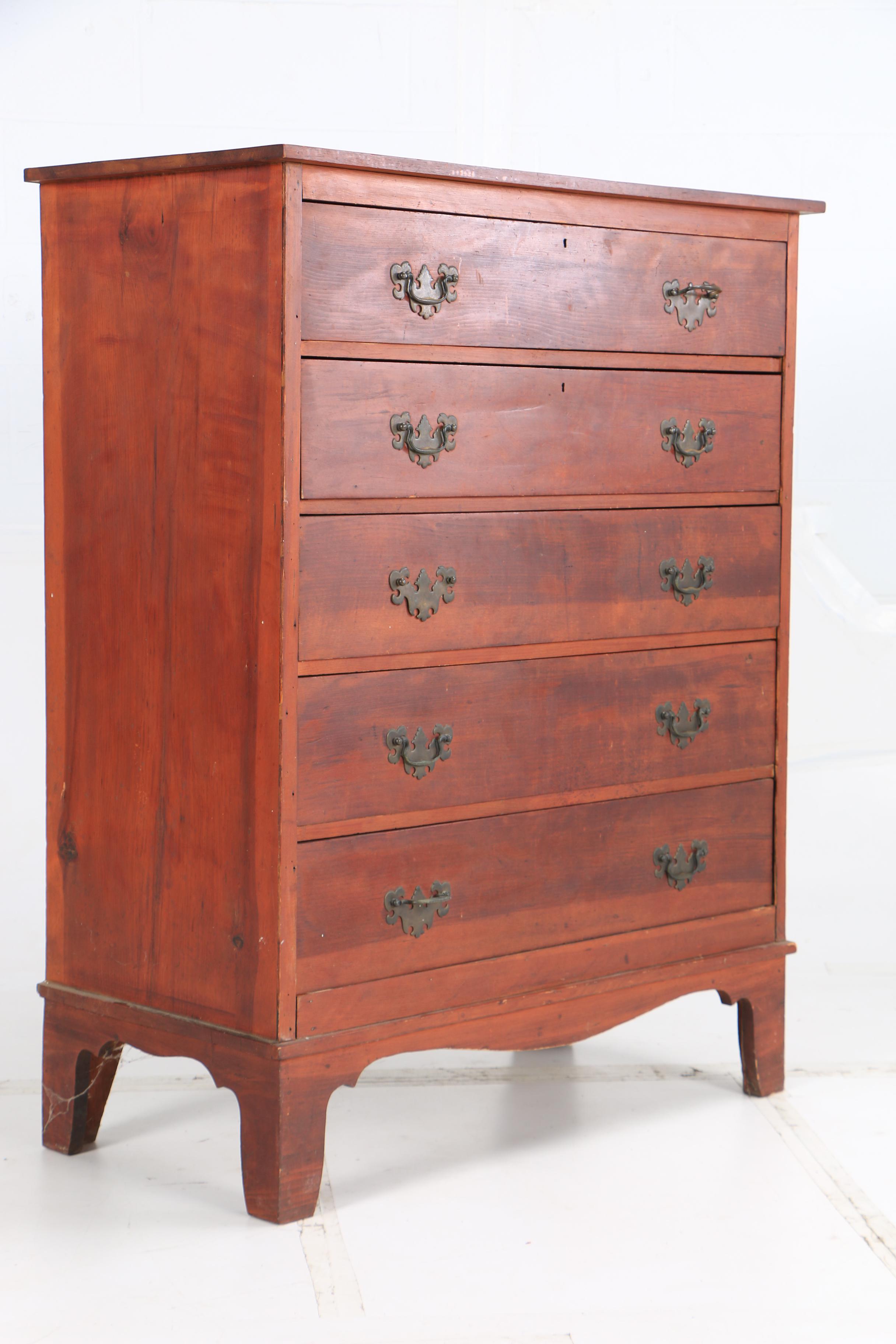 Antique Chippendale Chest of Drawers