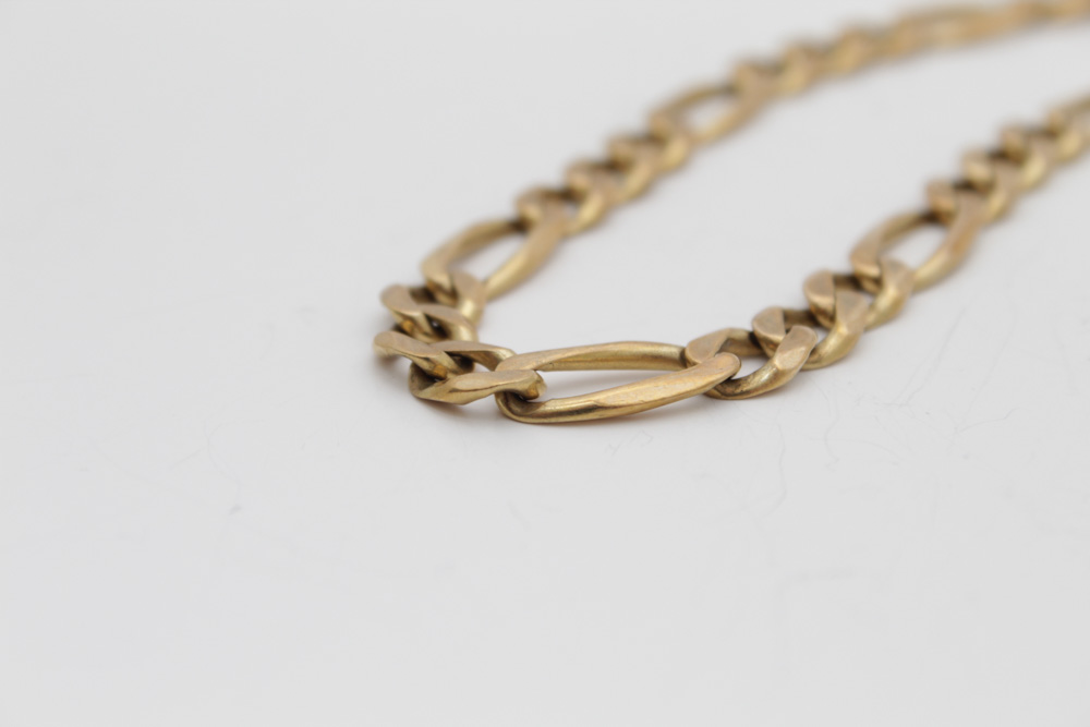 14K Yellow Gold Chain Bracelet