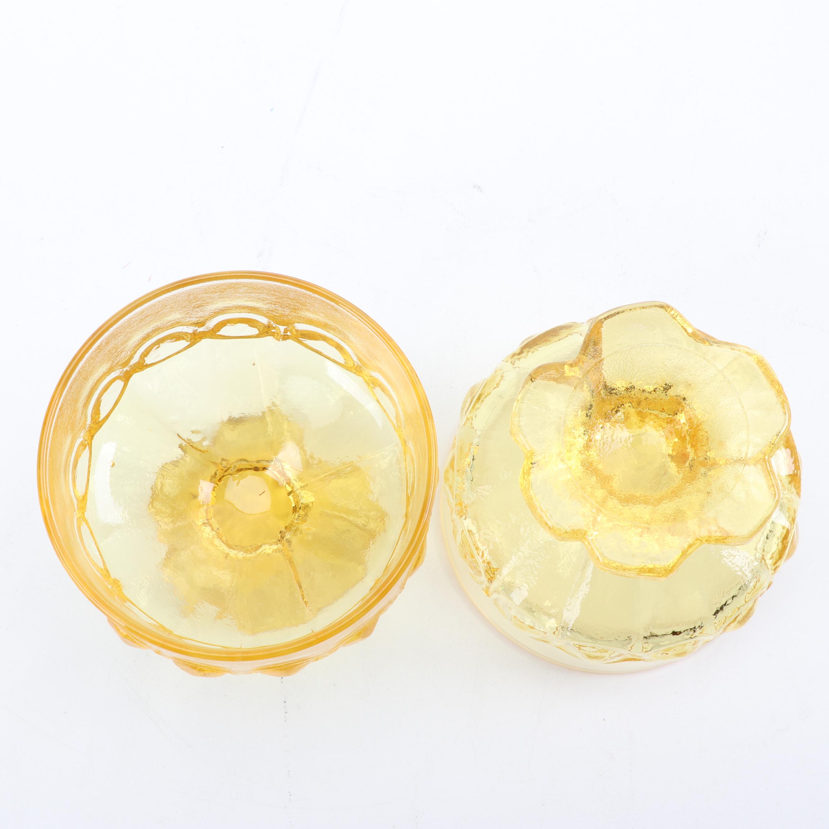 Vintage Yellow Glassware featuring Franciscan "Madeira Cornsilk"