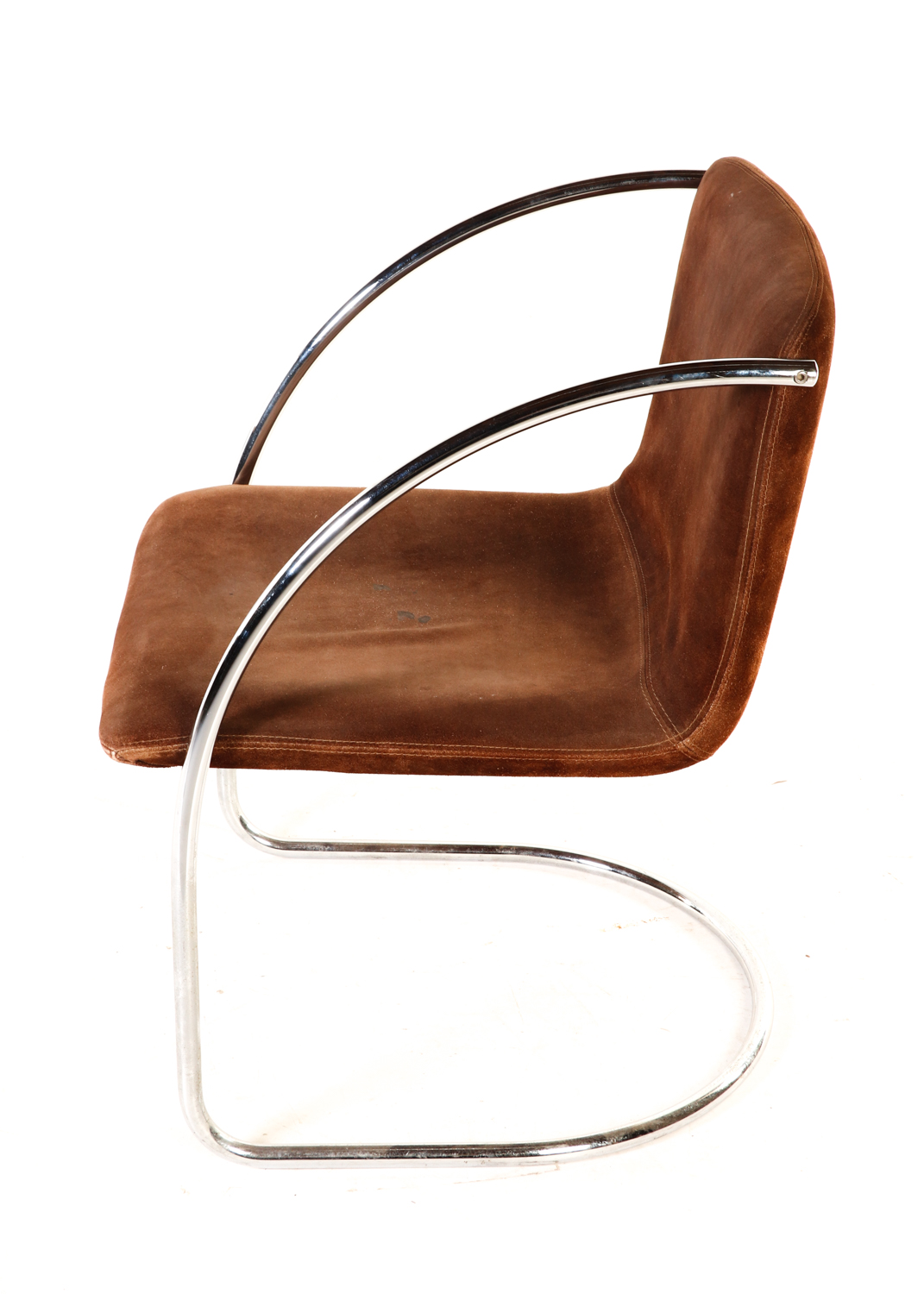 Chromed Cantilever Chairs by Vecta