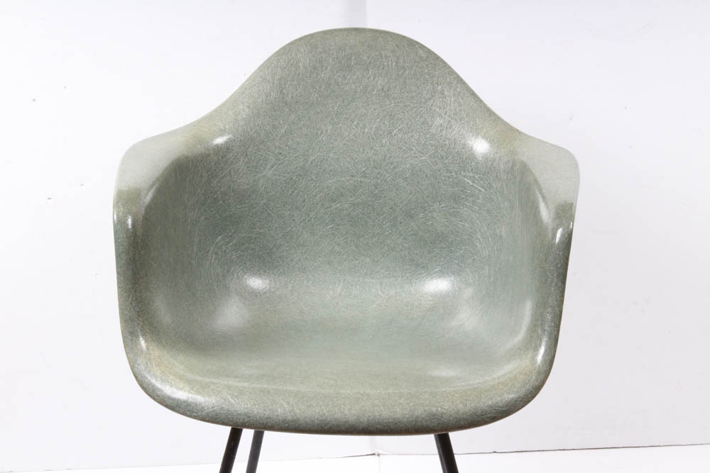 Eames For Herman Miller Seafoam Green Shell chair