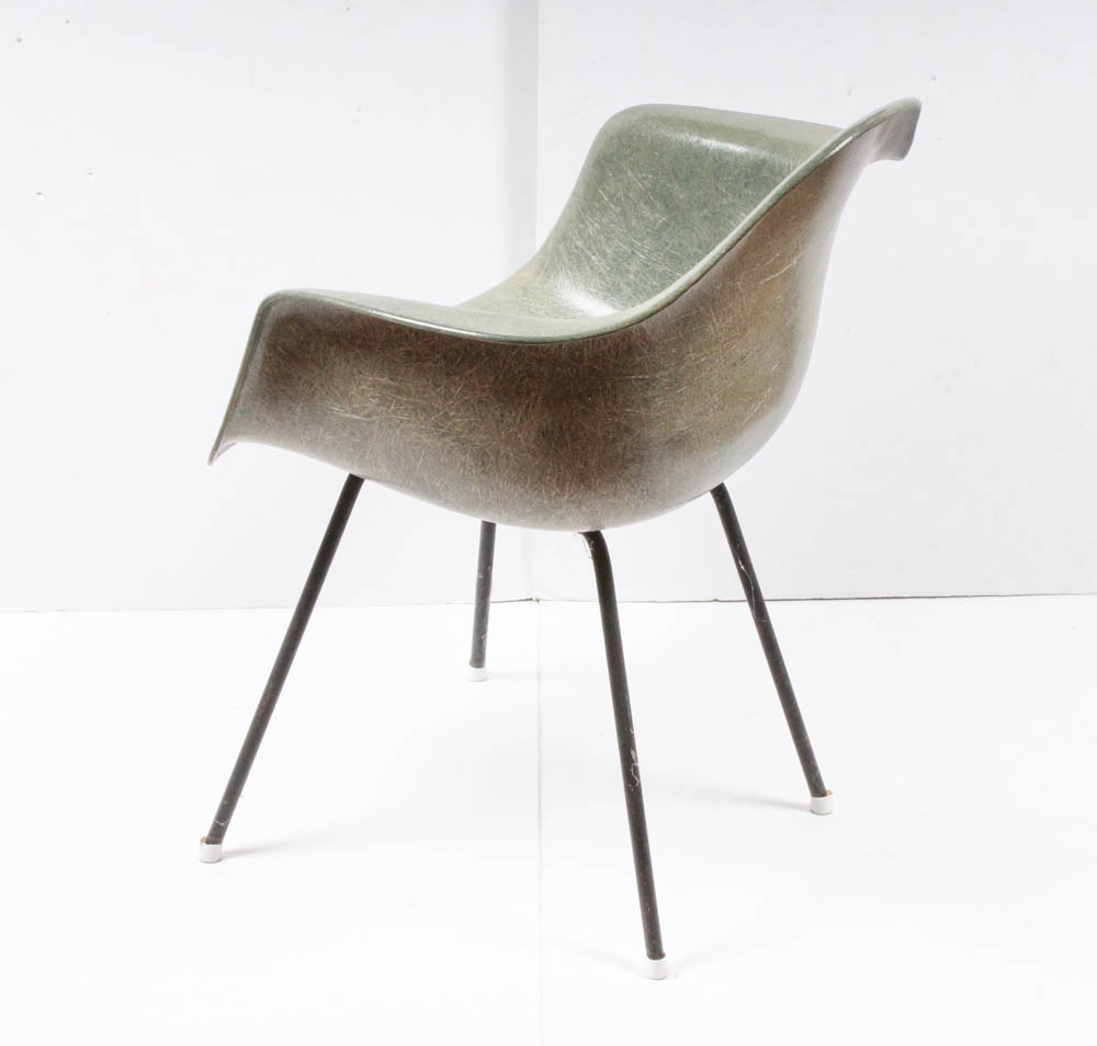 Eames For Herman Miller Seafoam Green Shell chair