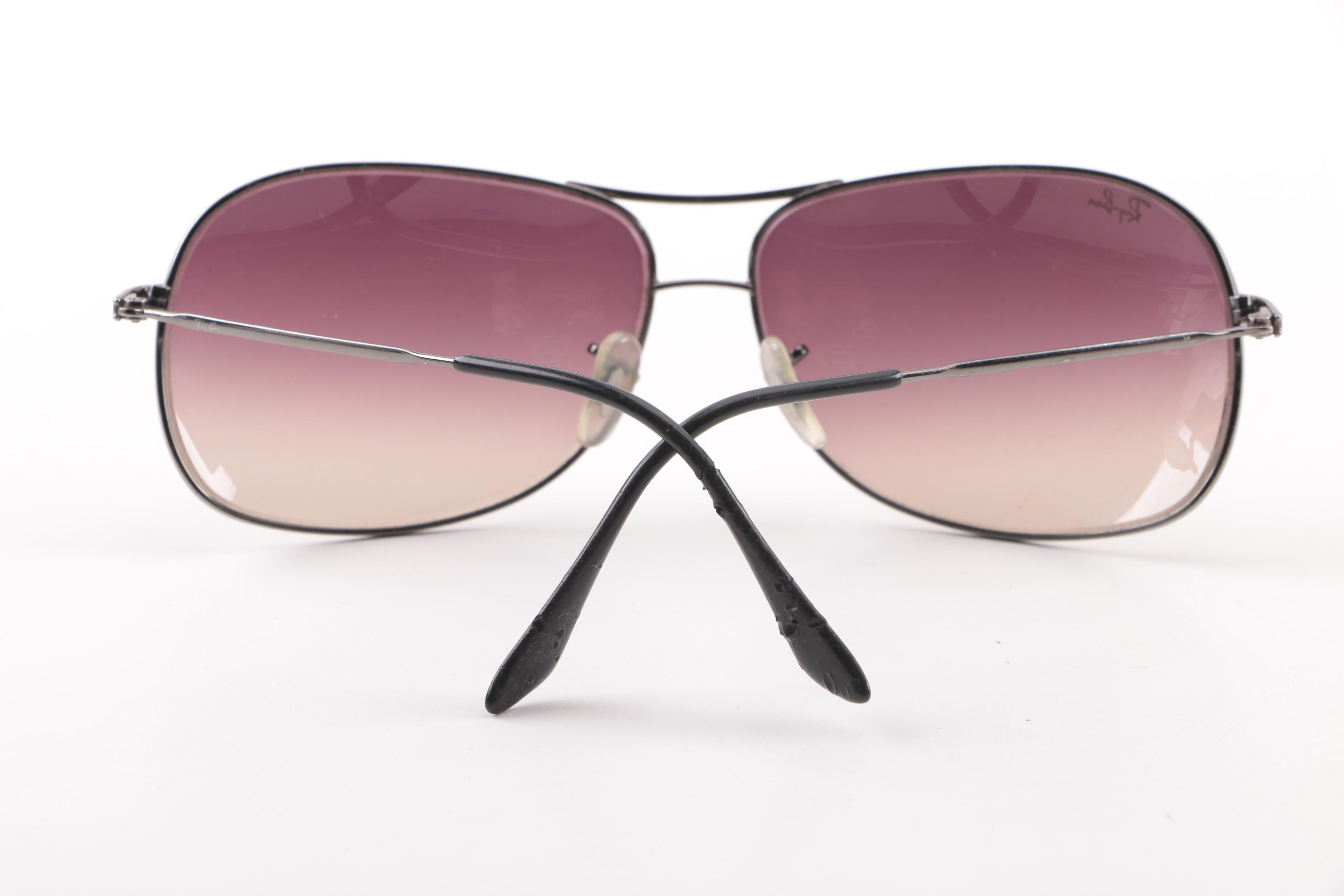 Ray-Ban 3267 Aviator Style Sunglasses with Case