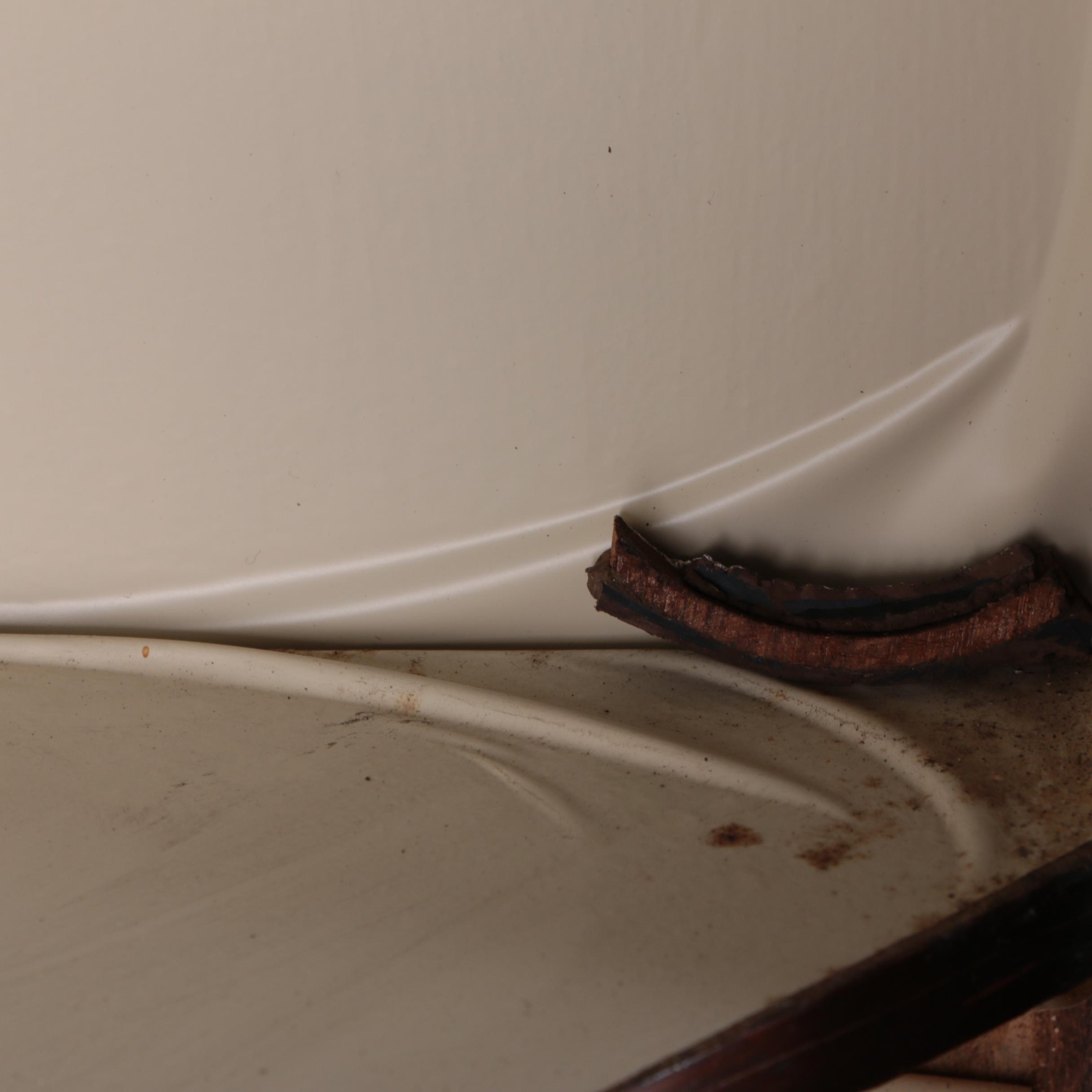 Antique Federal Mahogany Corner China Cabinet