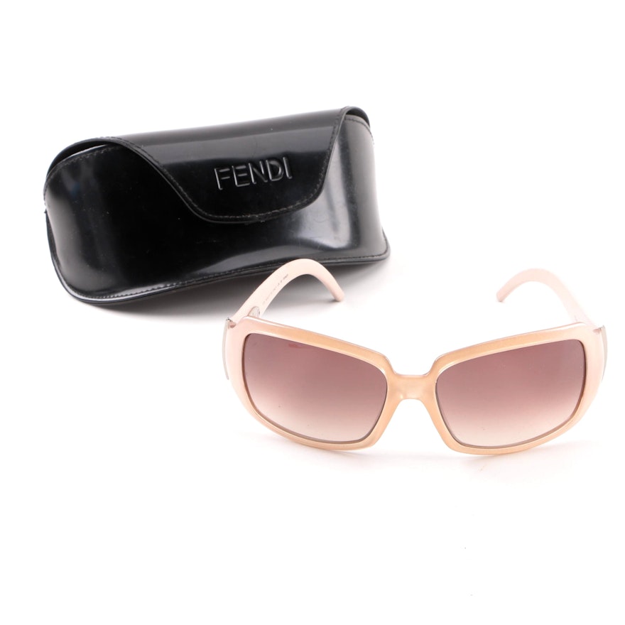 Fendi FS339L Pale Pink Sunglasses with Case