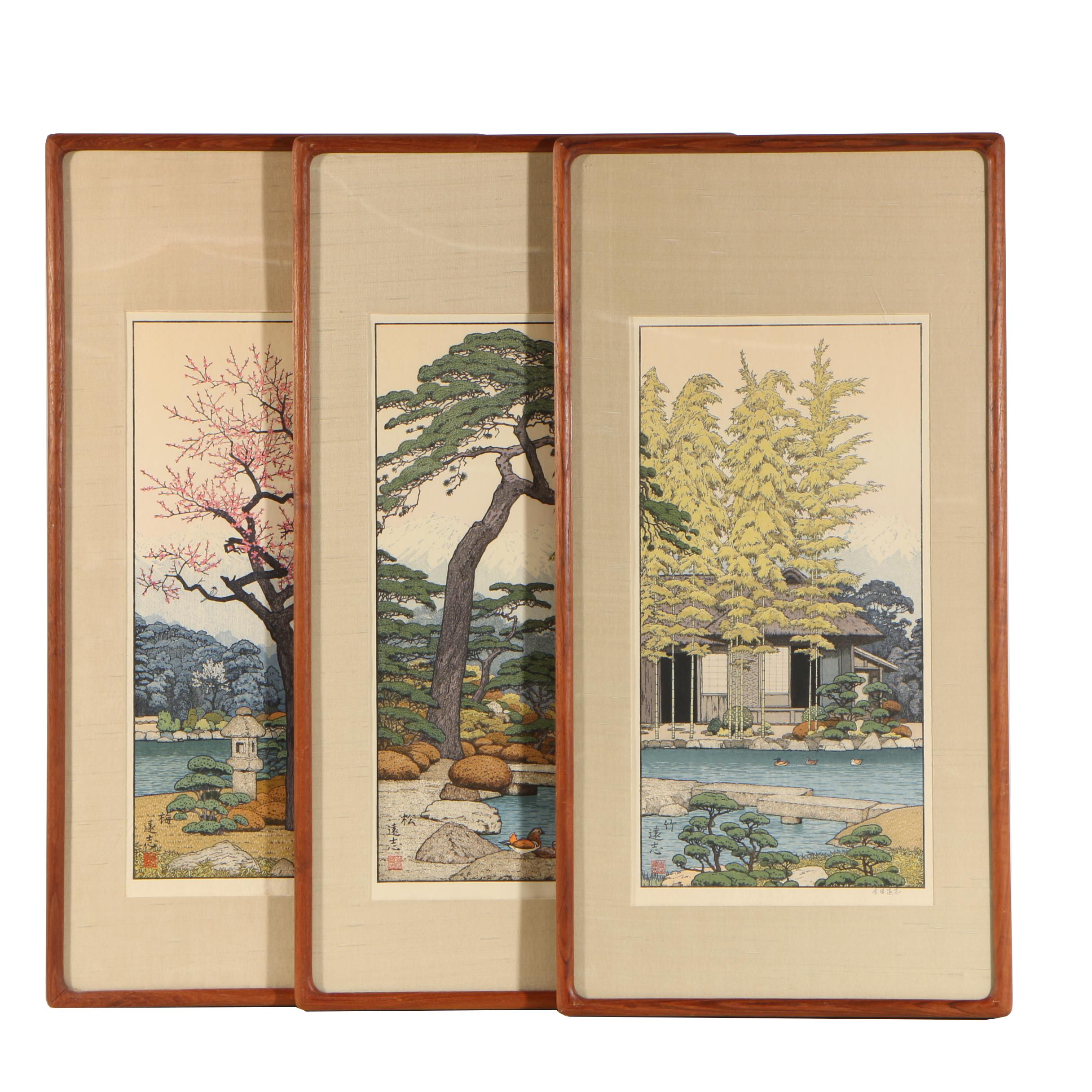 Tōshi Yoshida Woodblock Prints