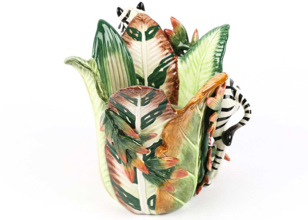 Fitz and Floyd "Exotic Jungle" Candleholders