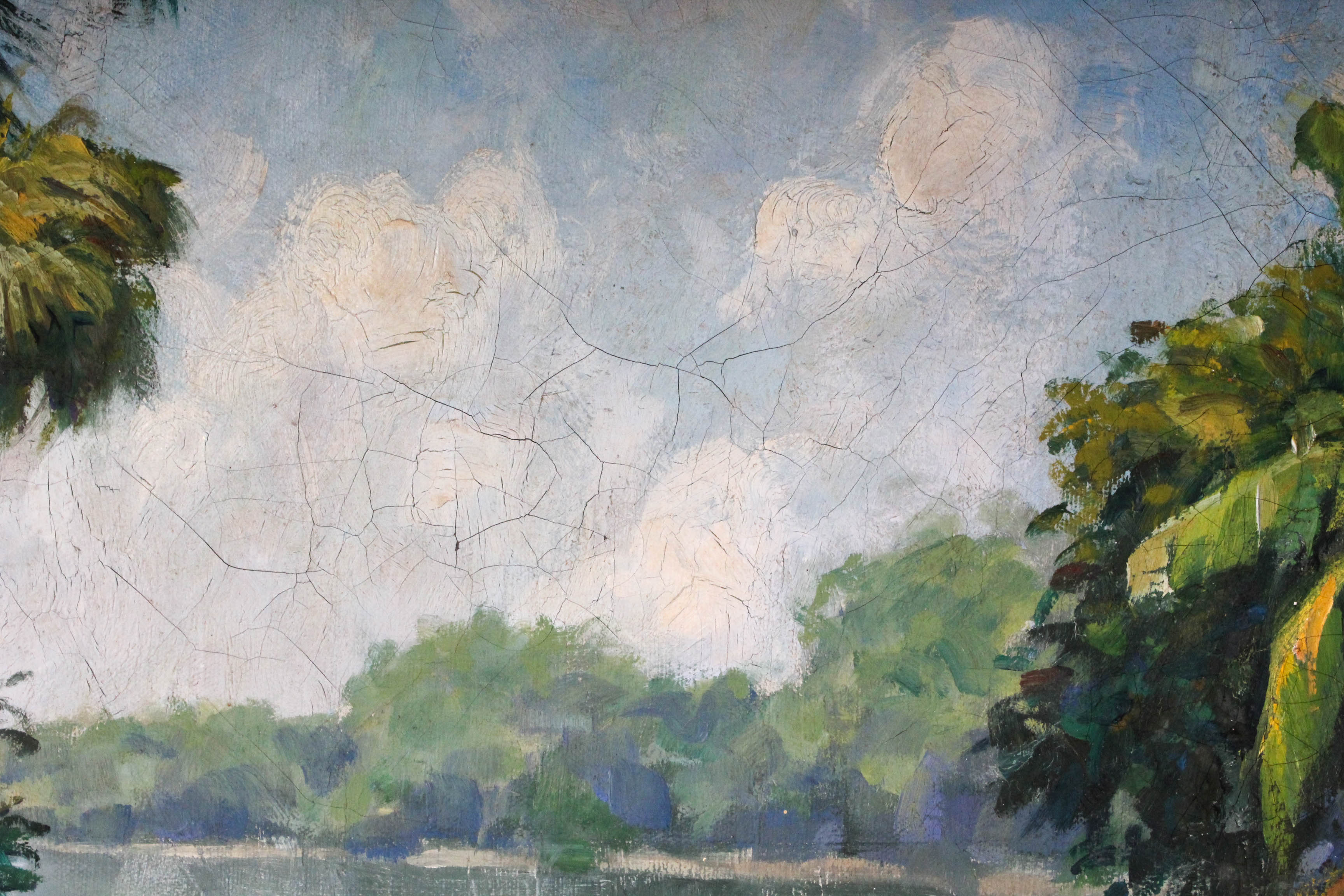 Arnold L. Hicks Oil Painting