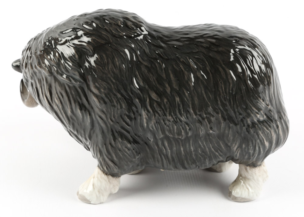 Royal Copenhagen "Musk Ox" Porcelain Figurine