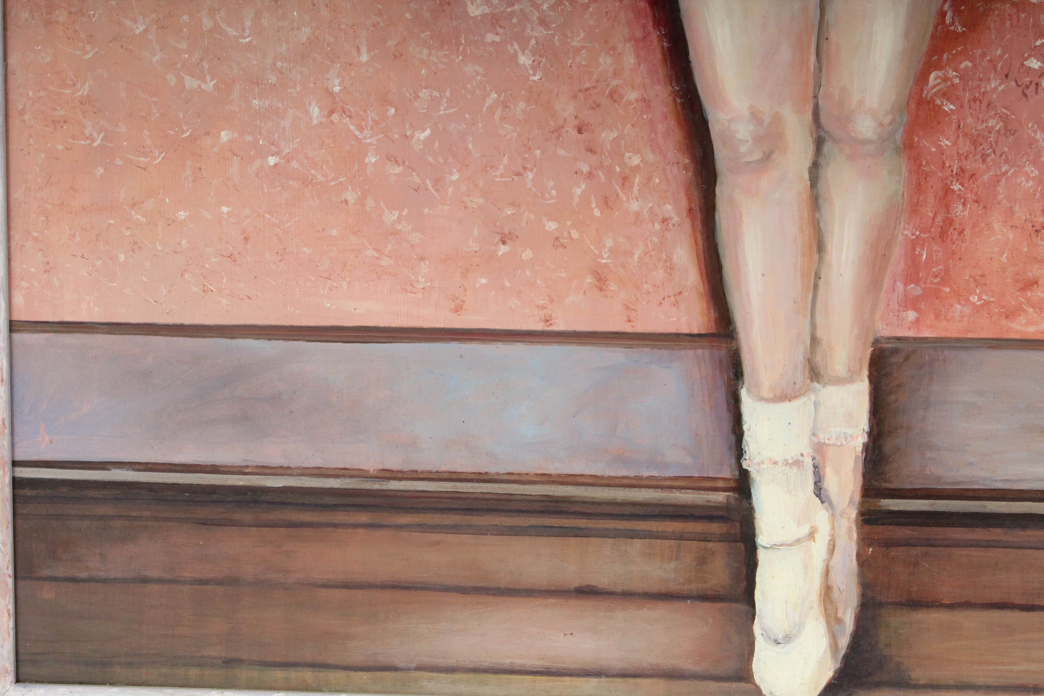 M. Migoet Oil Painting of Ballerina