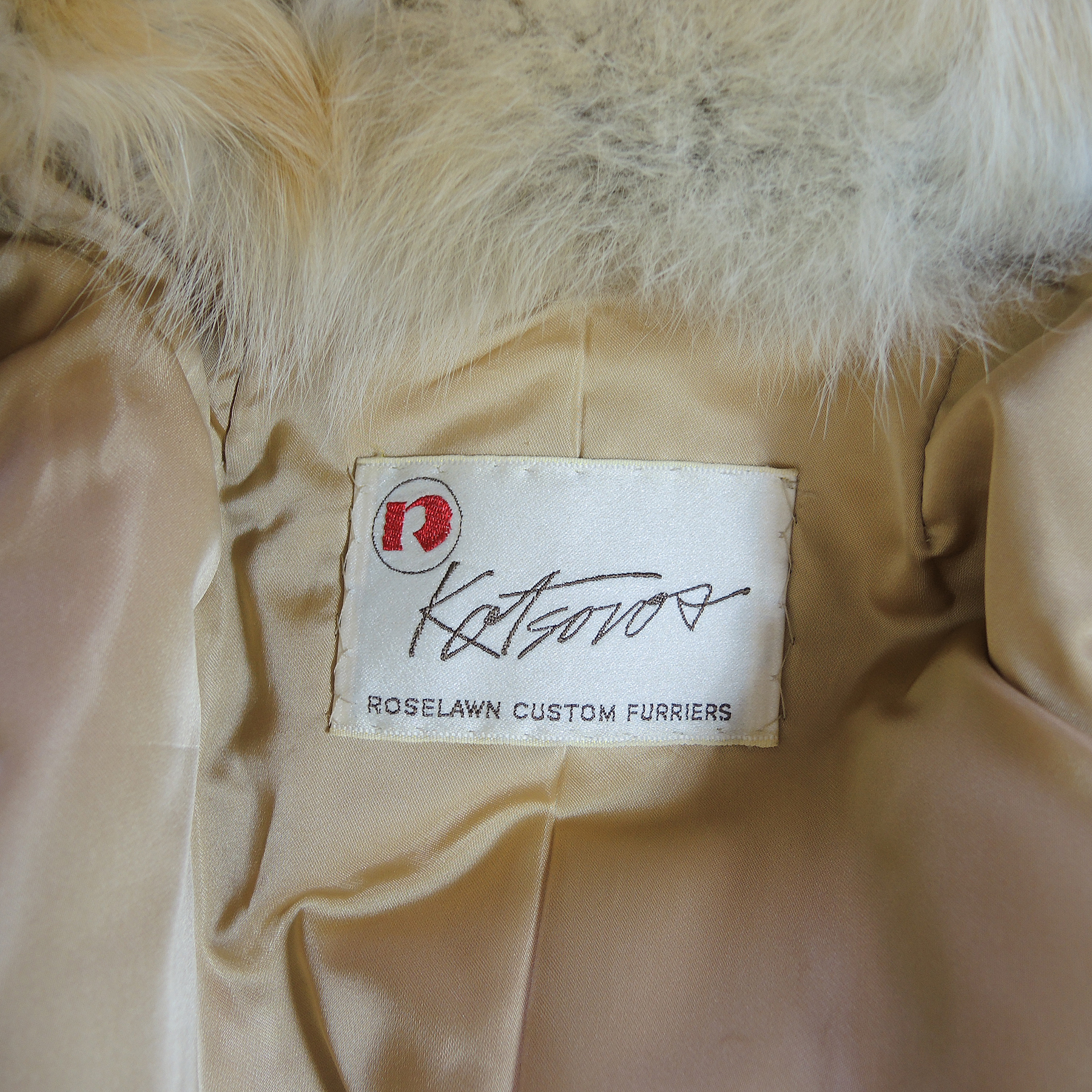 Kotsovos Full-Length Red Fox Fur Coat