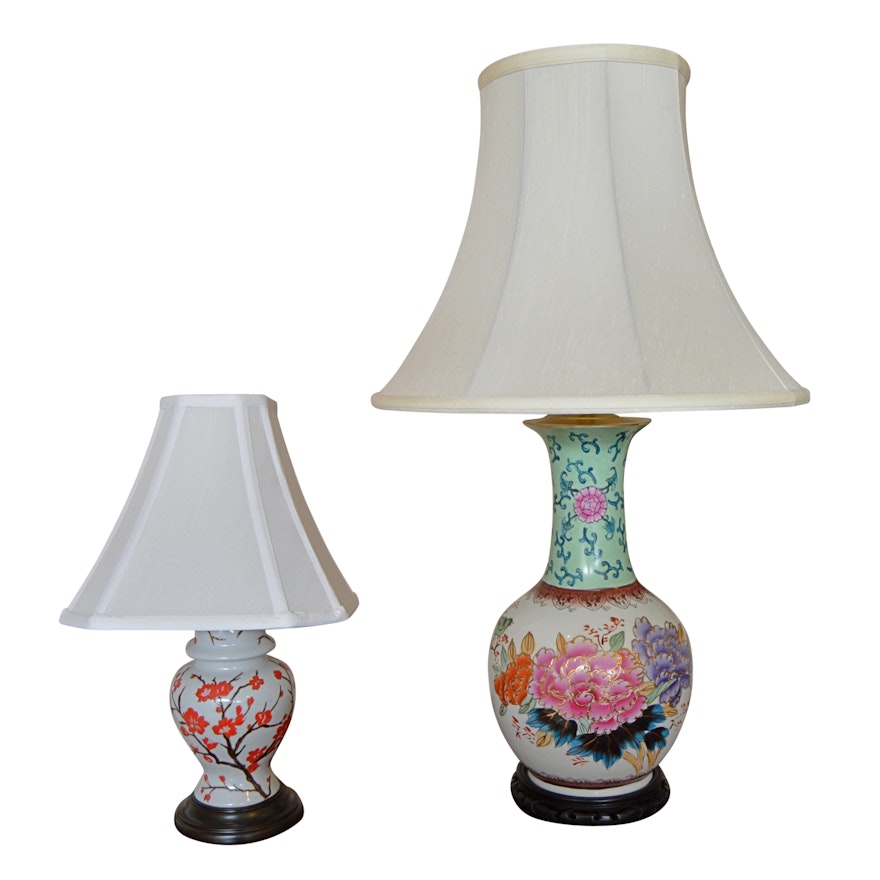 Chinese Porcelain Table Lamps