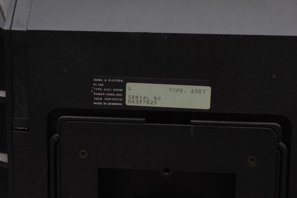 Bang & Olufsen Beovox RL 140 Passive Stereo Loudspeakers