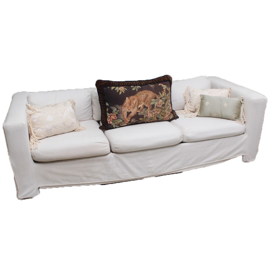 Contemporary Upholstered Sofa by Selig Monroe