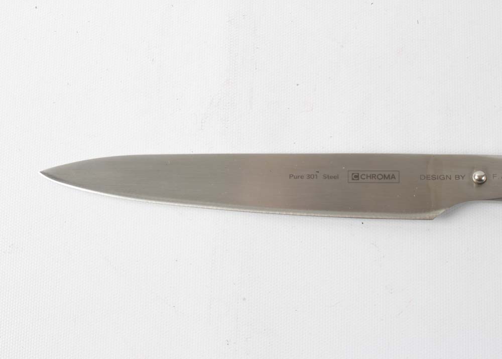 Chroma USA Type 301 Chef's and Slicing Knives Designed by F.A. Porche
