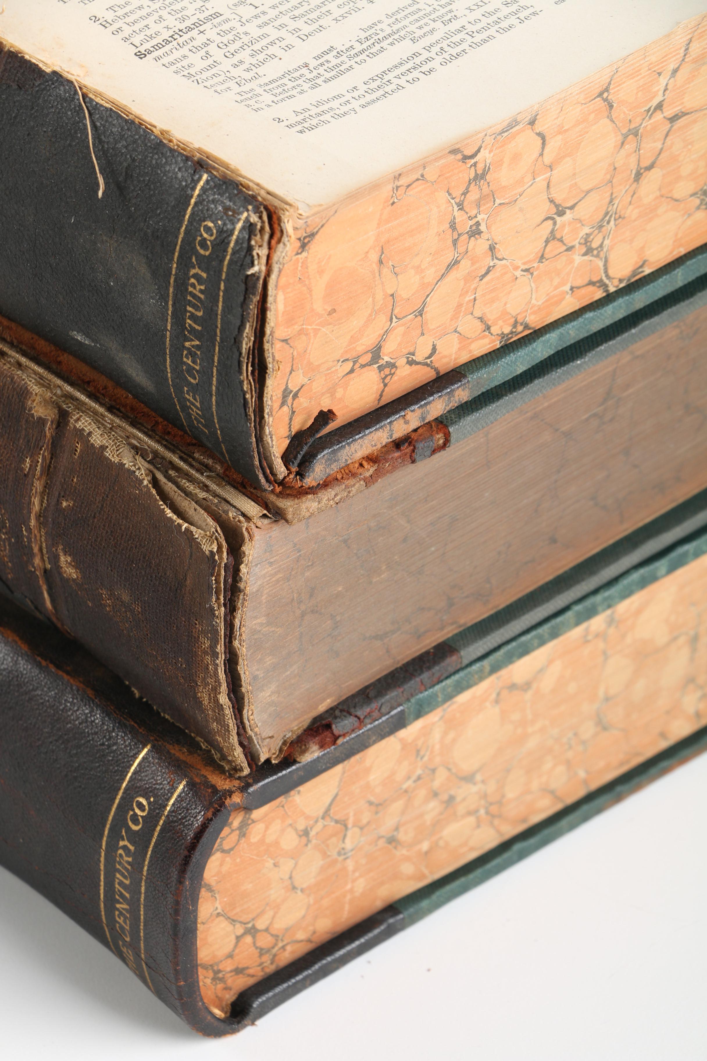 1904 Nine Volumes of "The Century Dictionary and Cyclopedia"