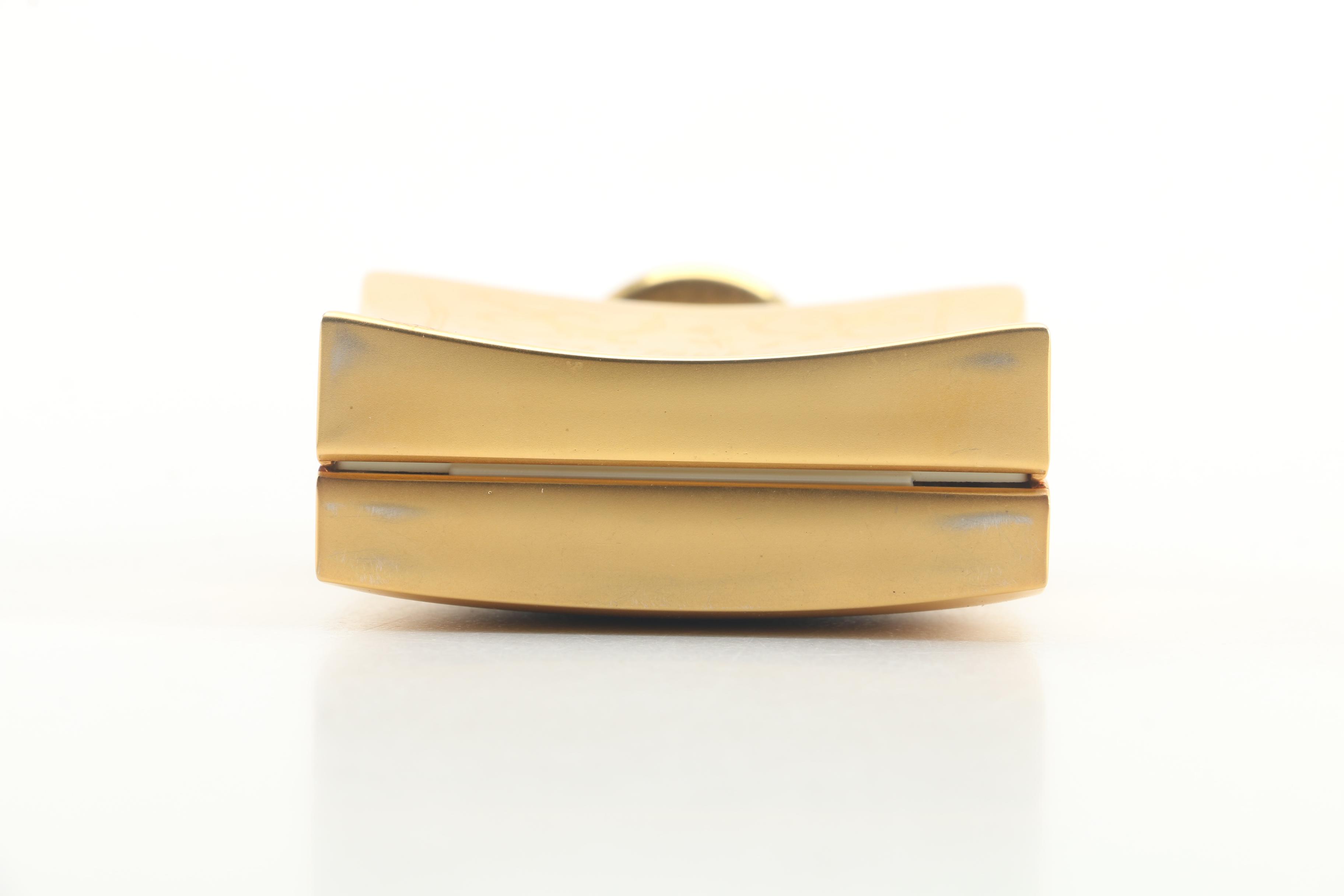 Hermès 24 Faubourg Perfume Bottle with Gold Tone Metal Case