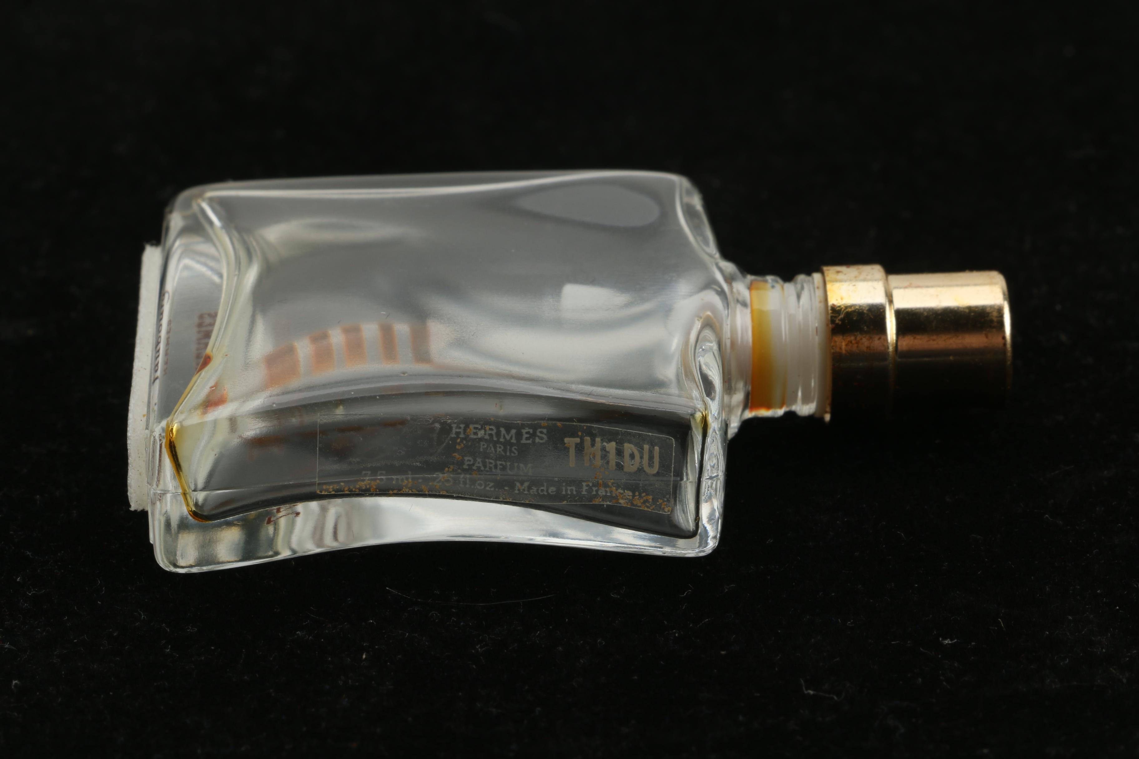 Hermès 24 Faubourg Perfume Bottle with Gold Tone Metal Case