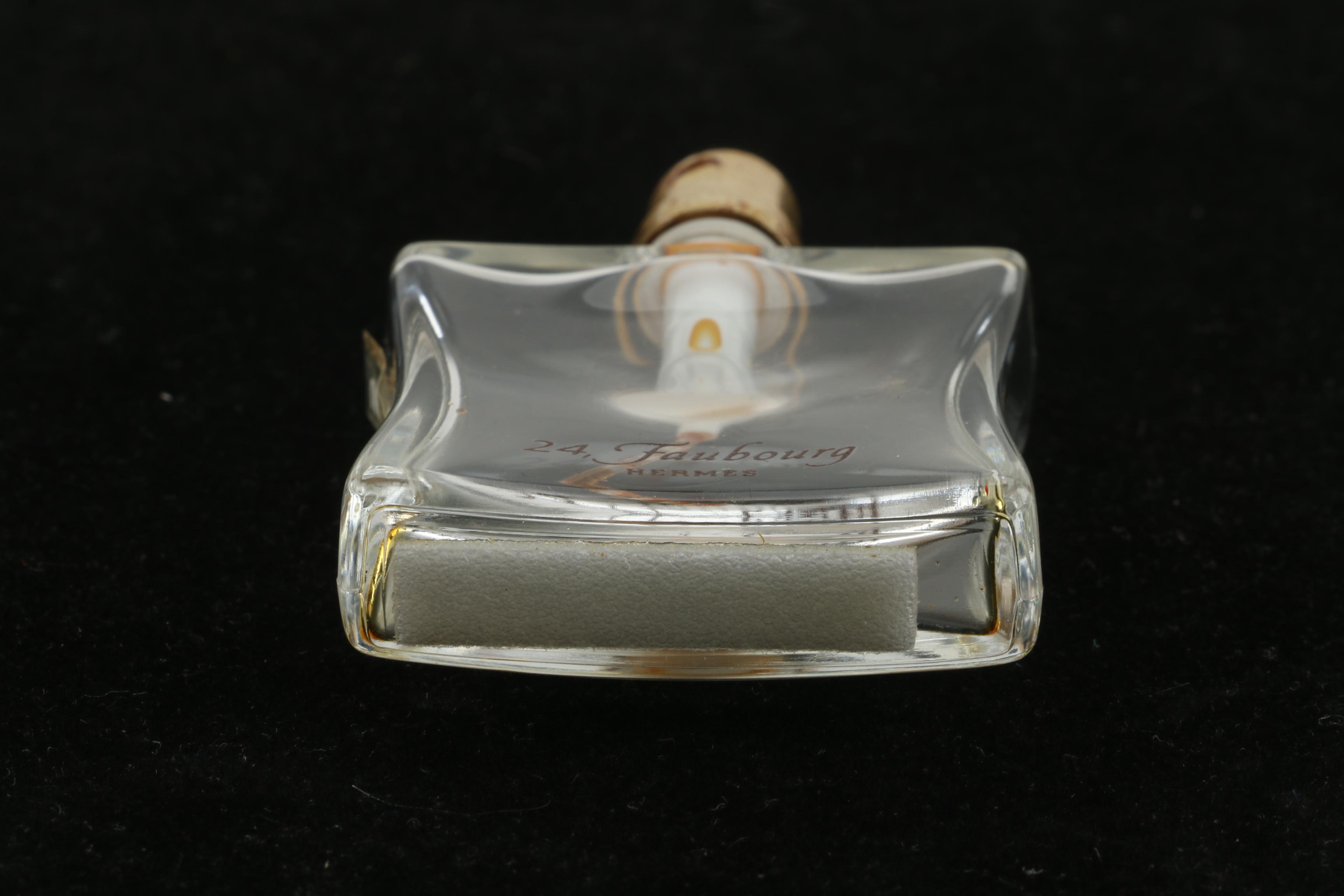 Hermès 24 Faubourg Perfume Bottle with Gold Tone Metal Case