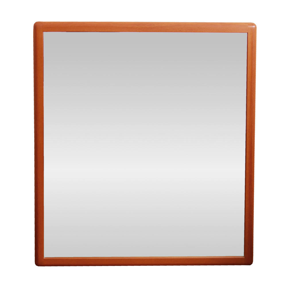 Vintage Danish Modern Wall Mirror