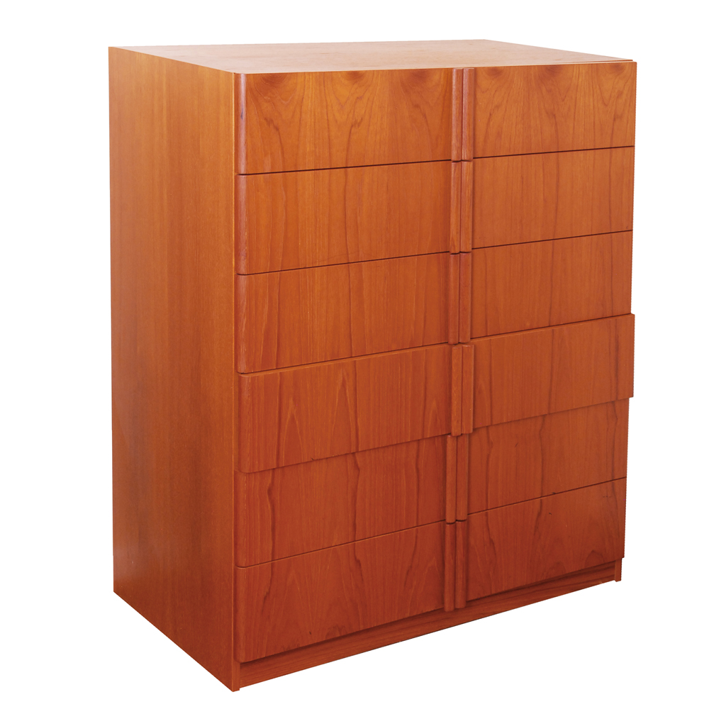 Teak Chest of Drawers by Nordisk Andels-Eksport