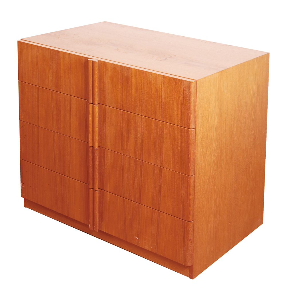Teak Chest of Drawers by Nordisk Andels-Eksport