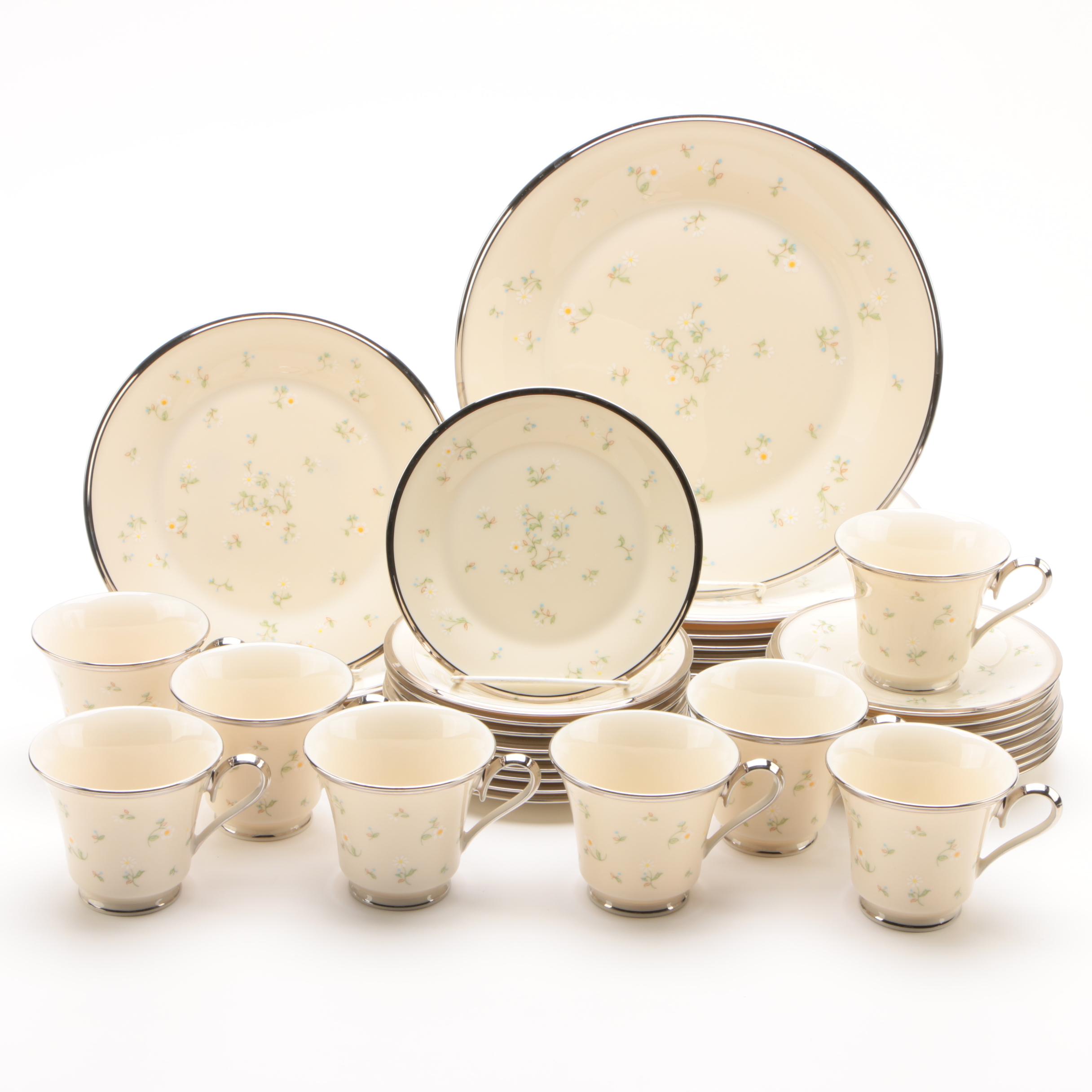 Vintage Lenox "May Flowers" Bone China Dinnerware