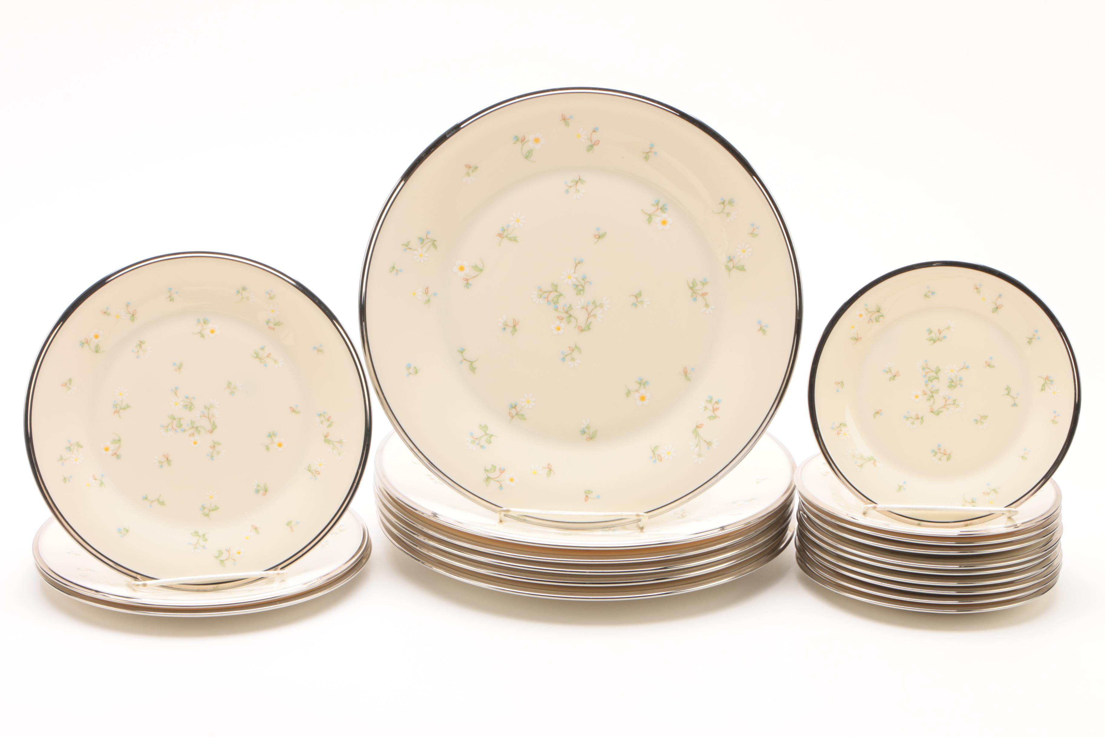 Vintage Lenox "May Flowers" Bone China Dinnerware