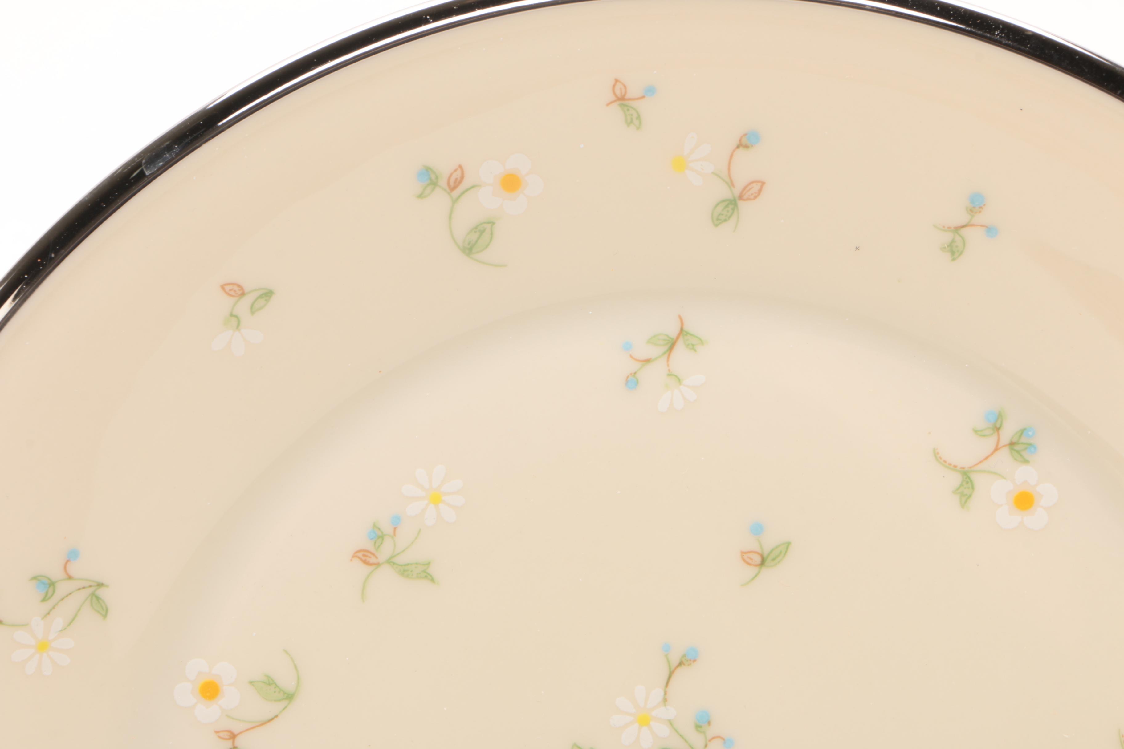 Vintage Lenox "May Flowers" Bone China Dinnerware