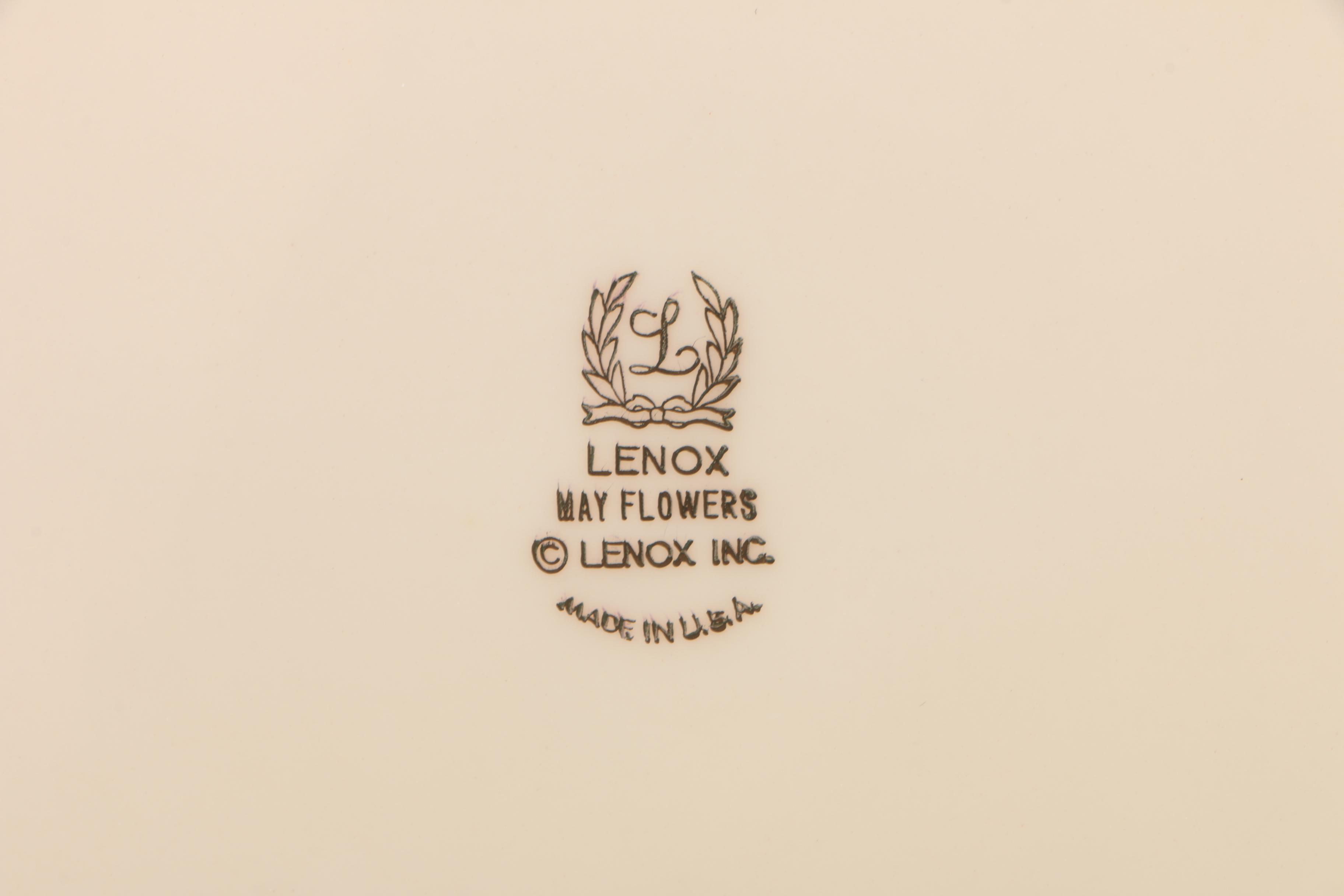 Vintage Lenox "May Flowers" Bone China Dinnerware