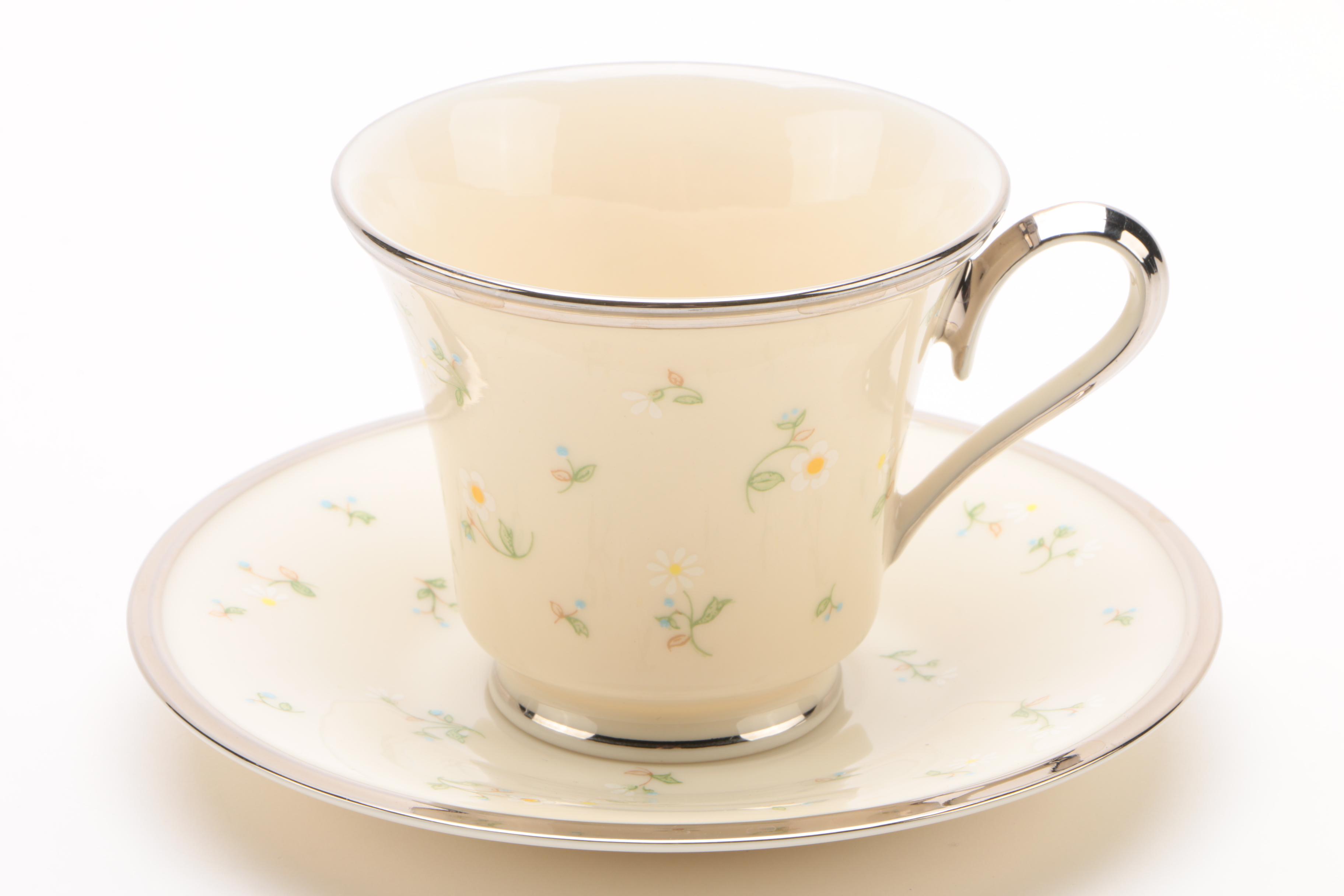 Vintage Lenox "May Flowers" Bone China Dinnerware