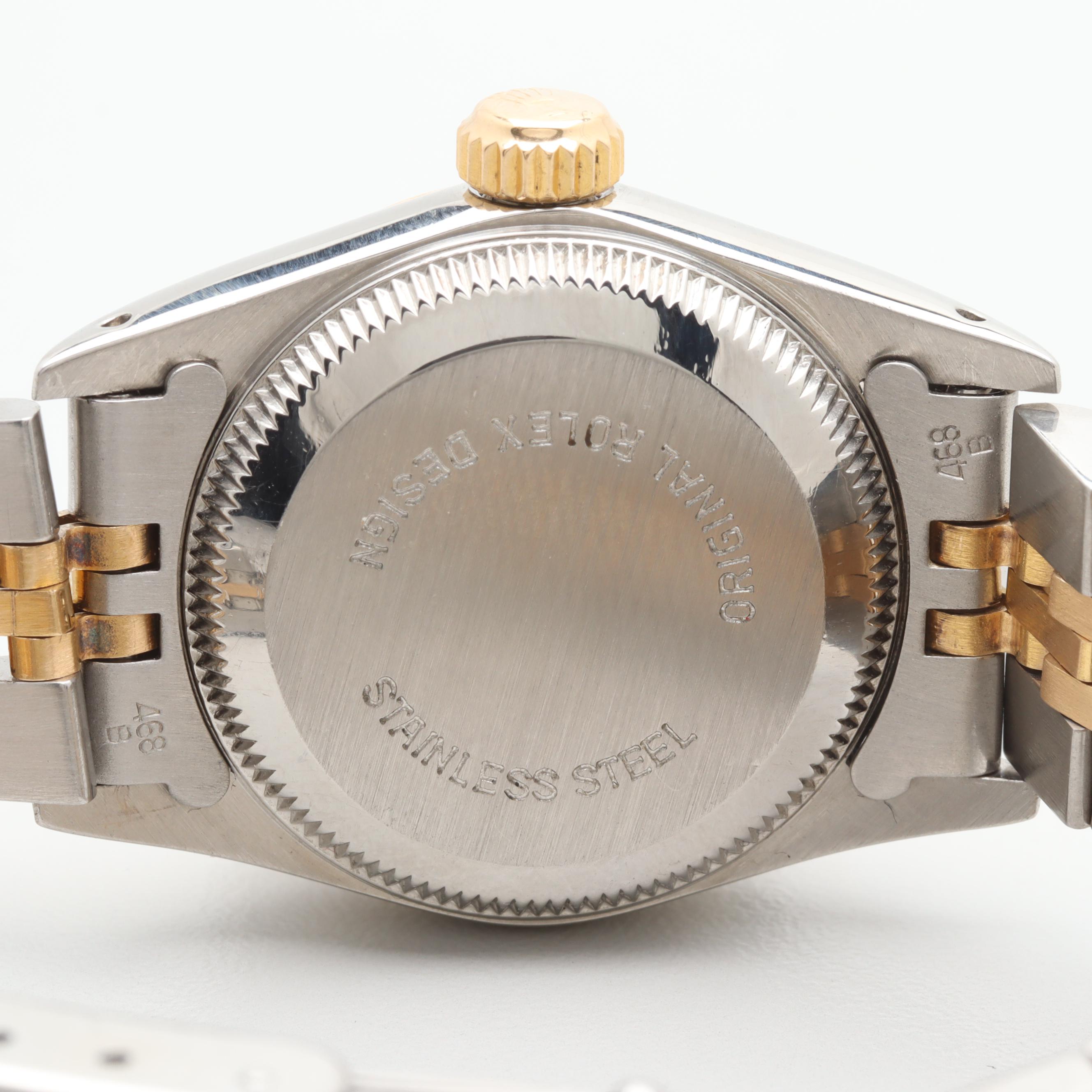 Rolex Oyster Perpetual Stainless Steel and 18K Yellow Gold Watch
