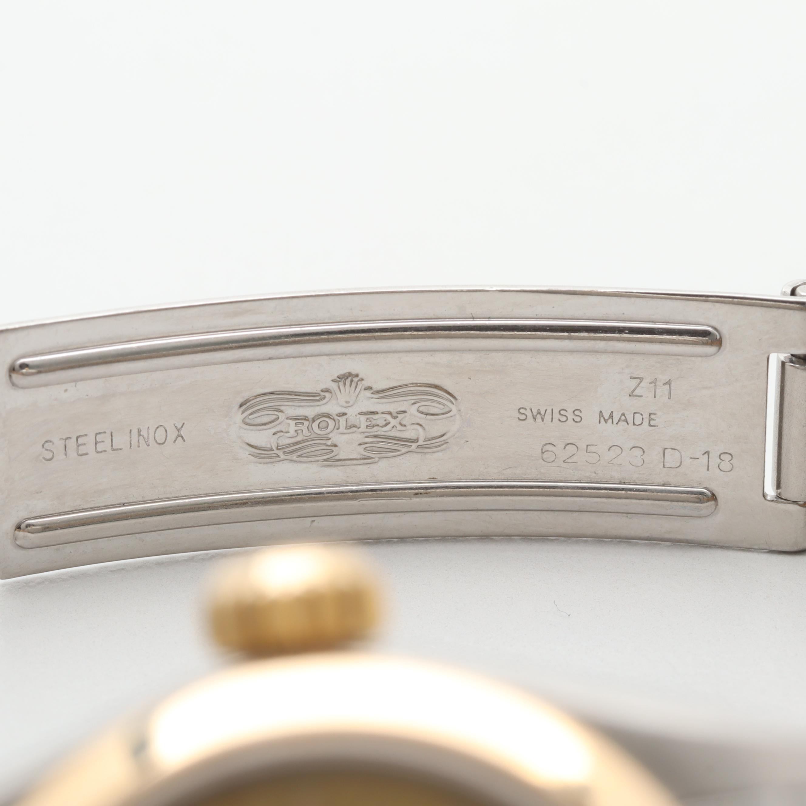 Rolex Oyster Perpetual Stainless Steel and 18K Yellow Gold Watch