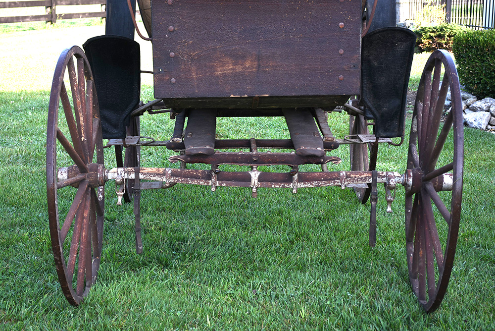Late 19th Century Horse Drawn Buggy Glen Falls Buckboard Surrey For Restoration
