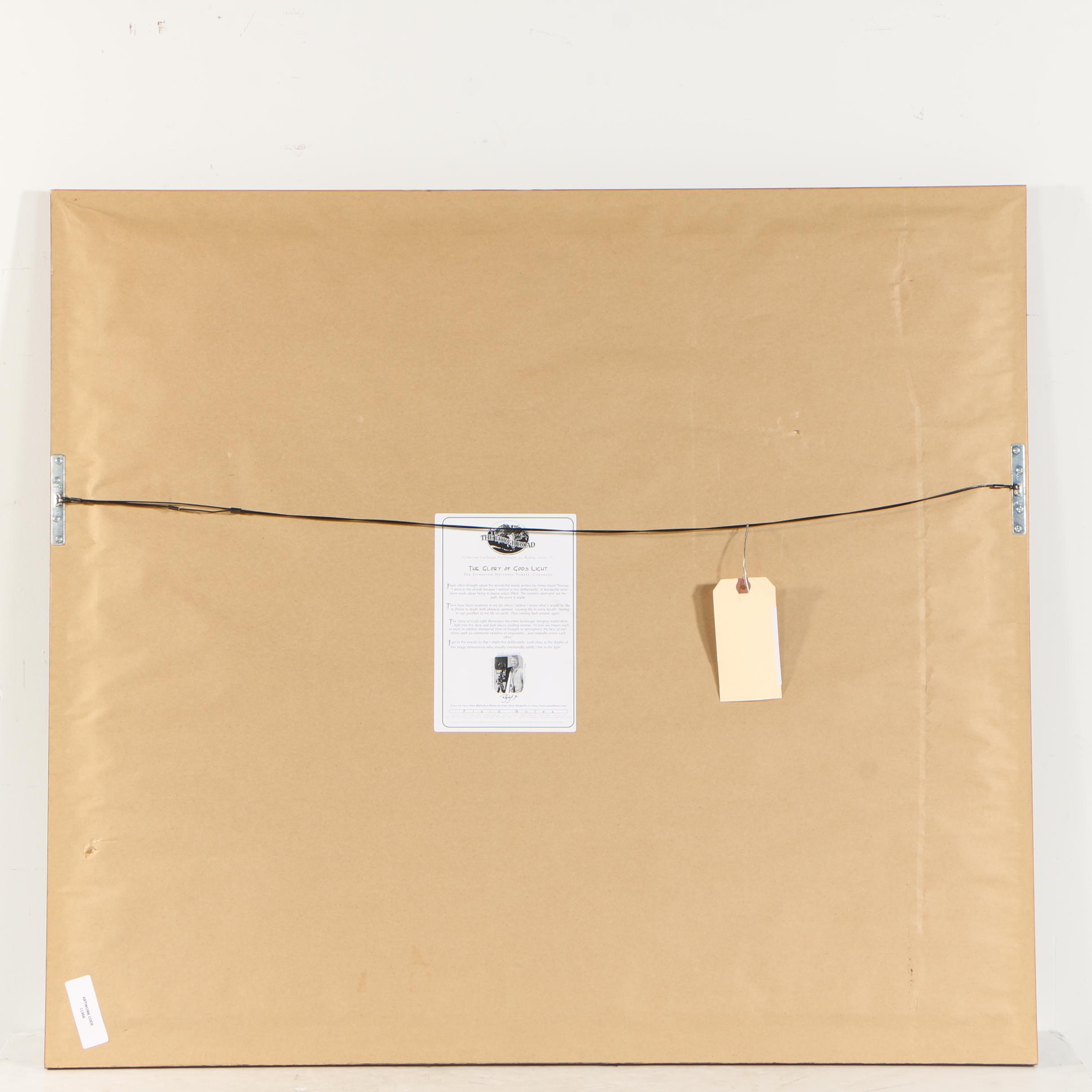 Rodney Lough Jr. Color Photograph "The Glory of God's Light"