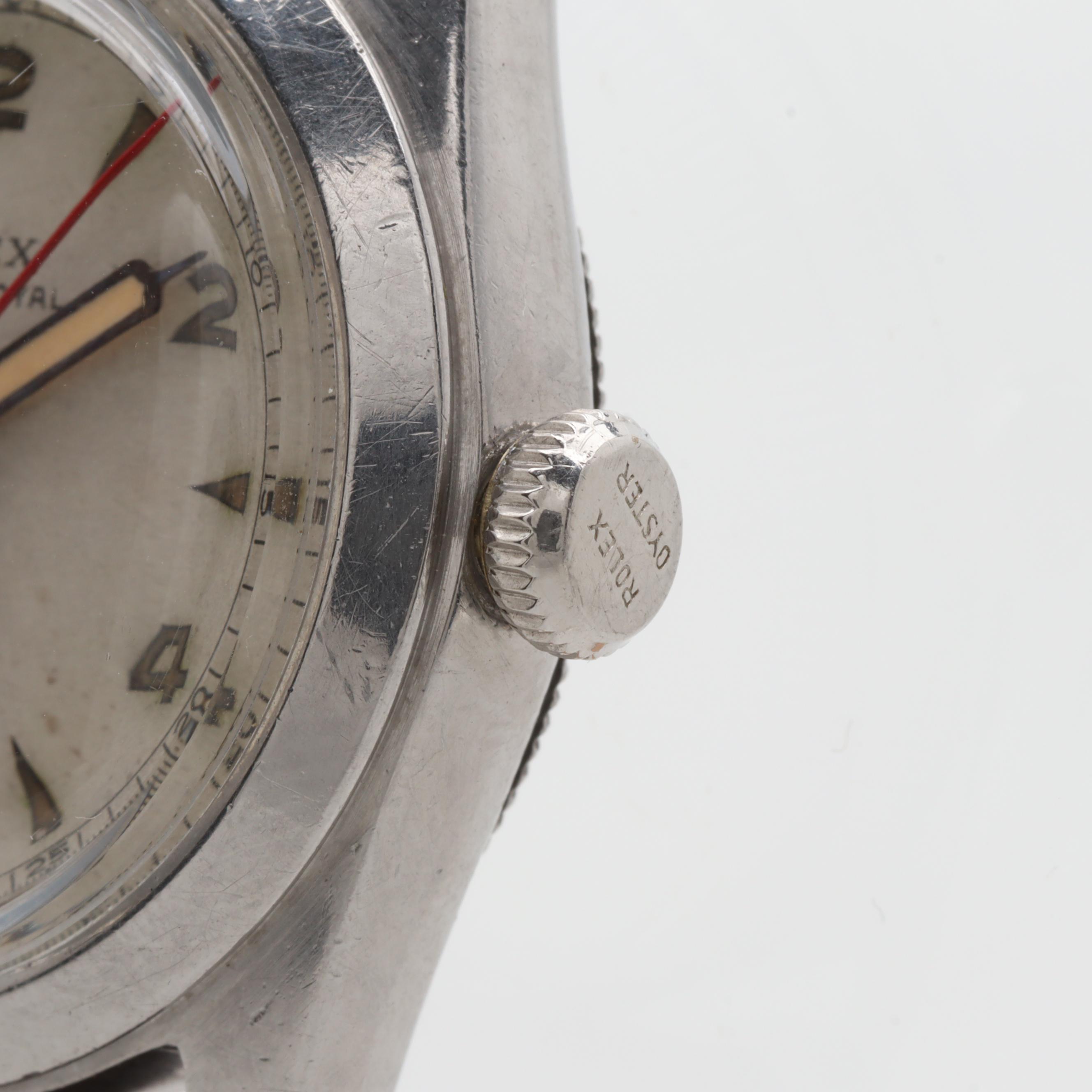 Vintage Rolex Oyster Royal Precision Stem Wind Stainless Steel Watch