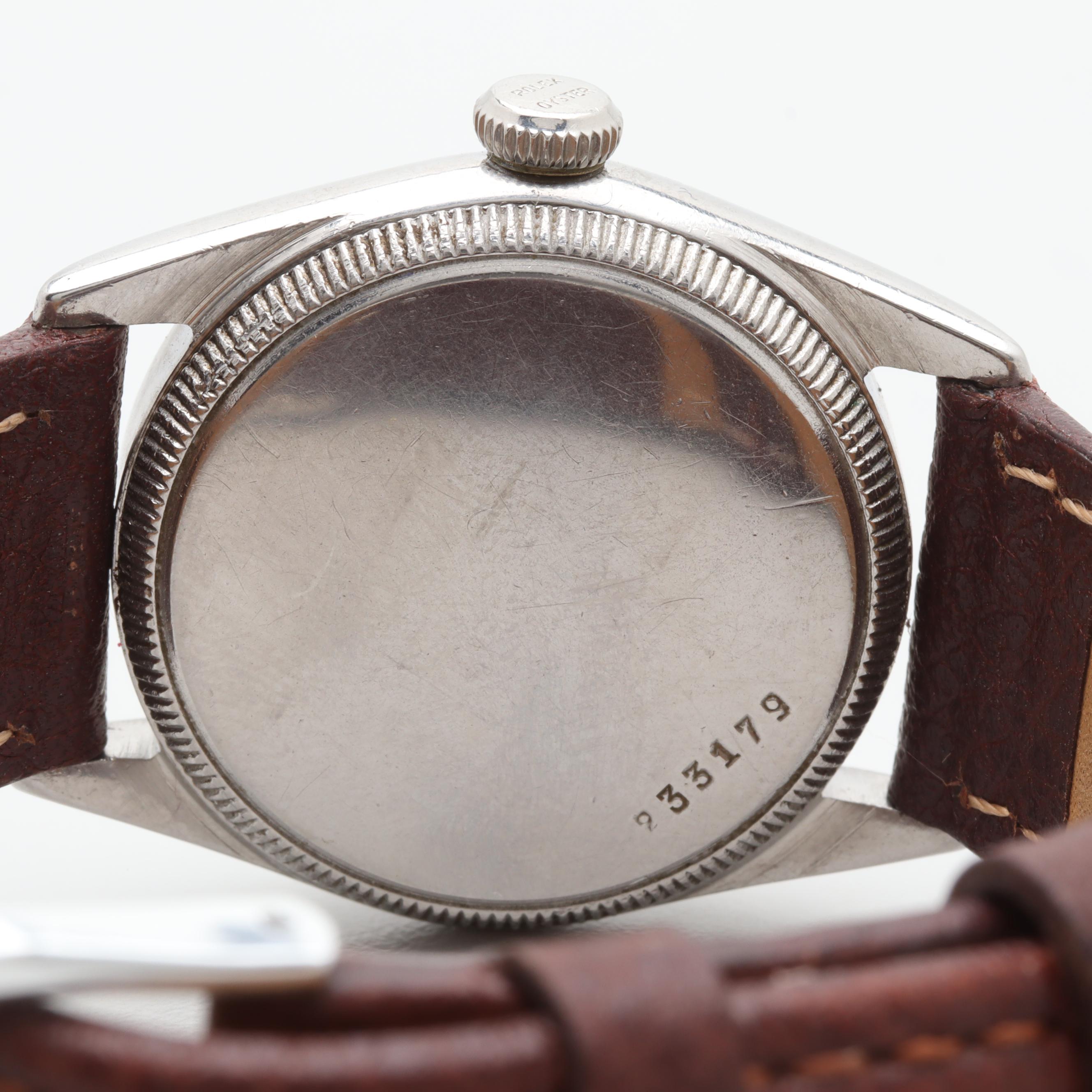 Vintage Rolex Oyster Royal Precision Stem Wind Stainless Steel Watch