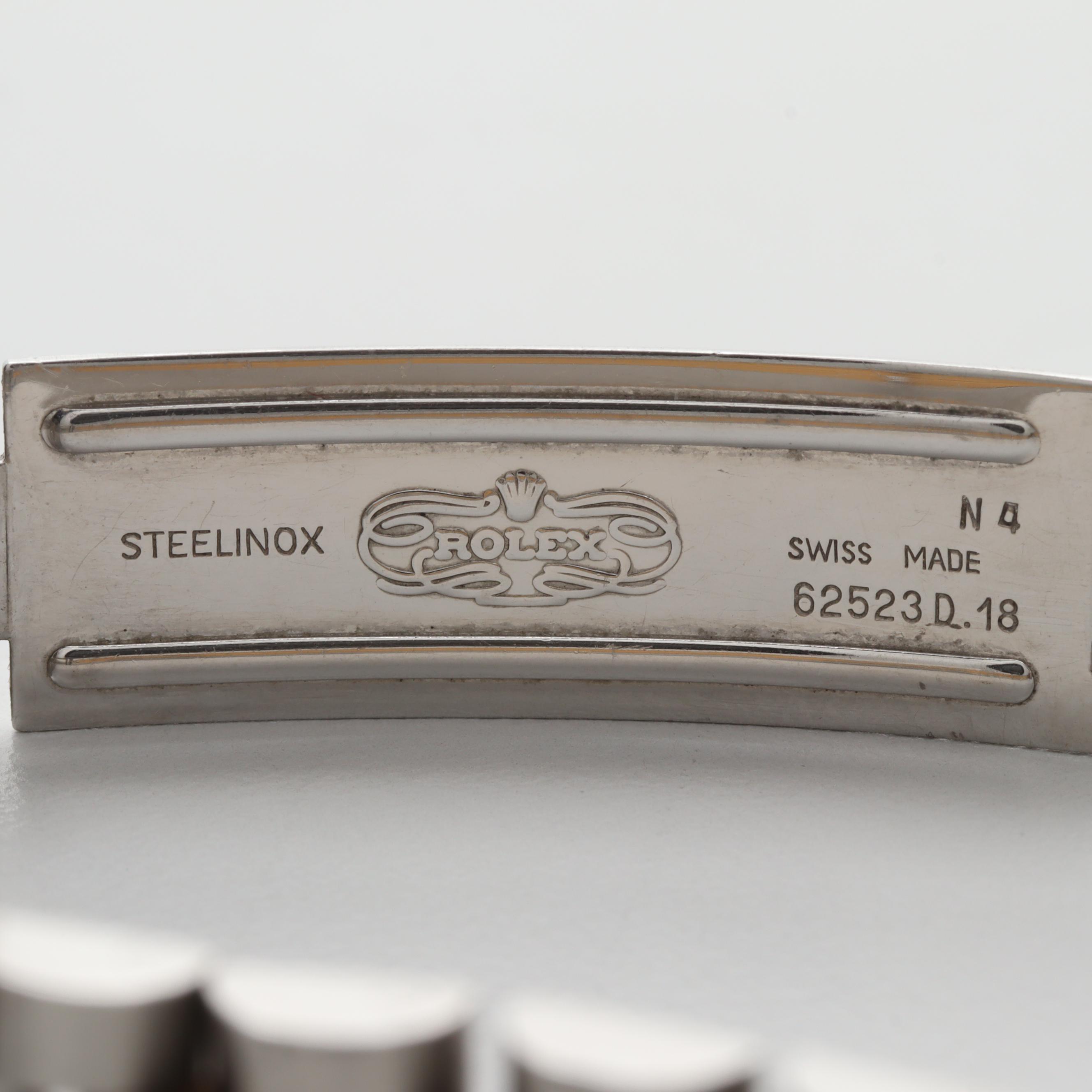 Circa 1989 Rolex Datejust 18K Gold and Stainless Steel Watch