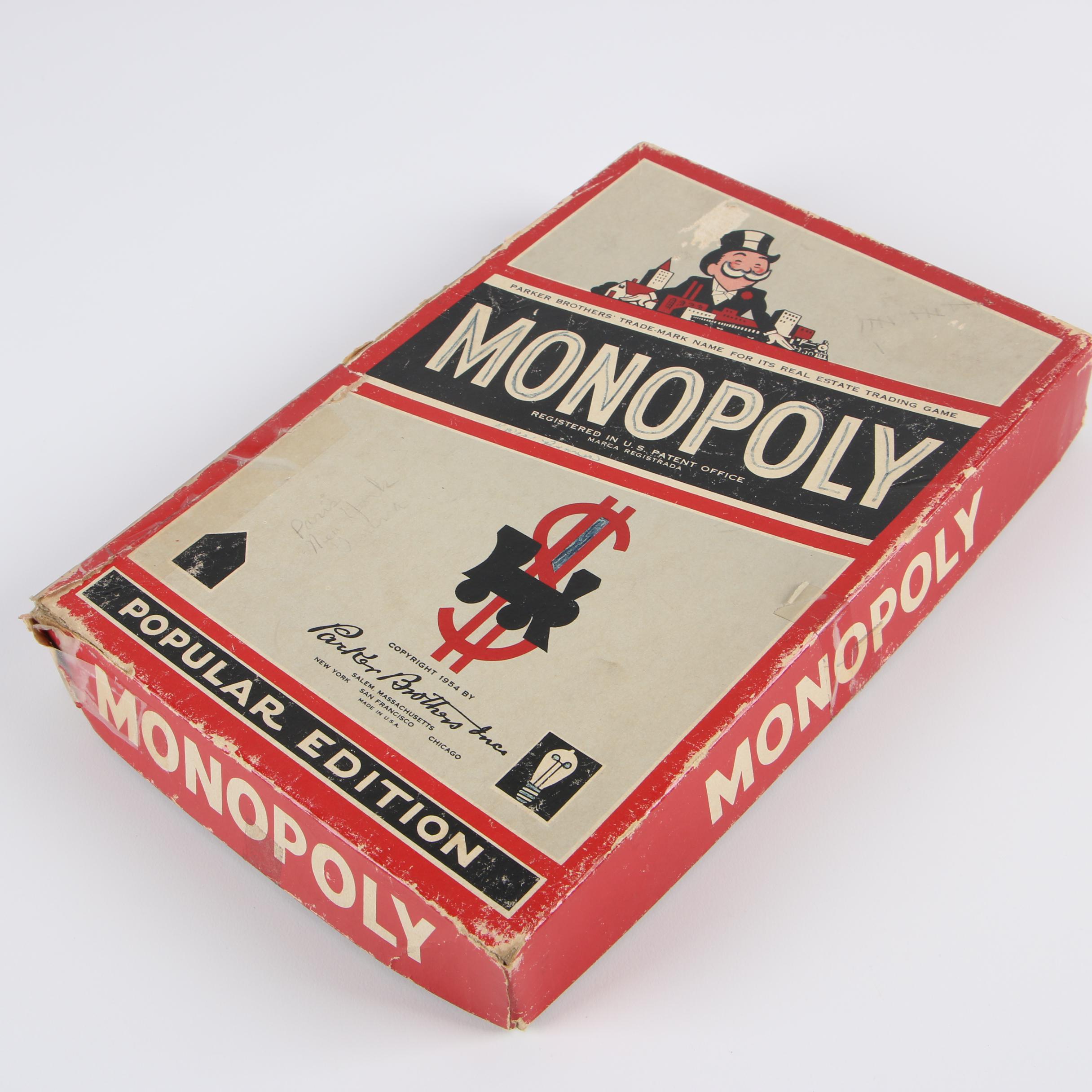 1950s French Edition and Popular Edition Monopoly Games