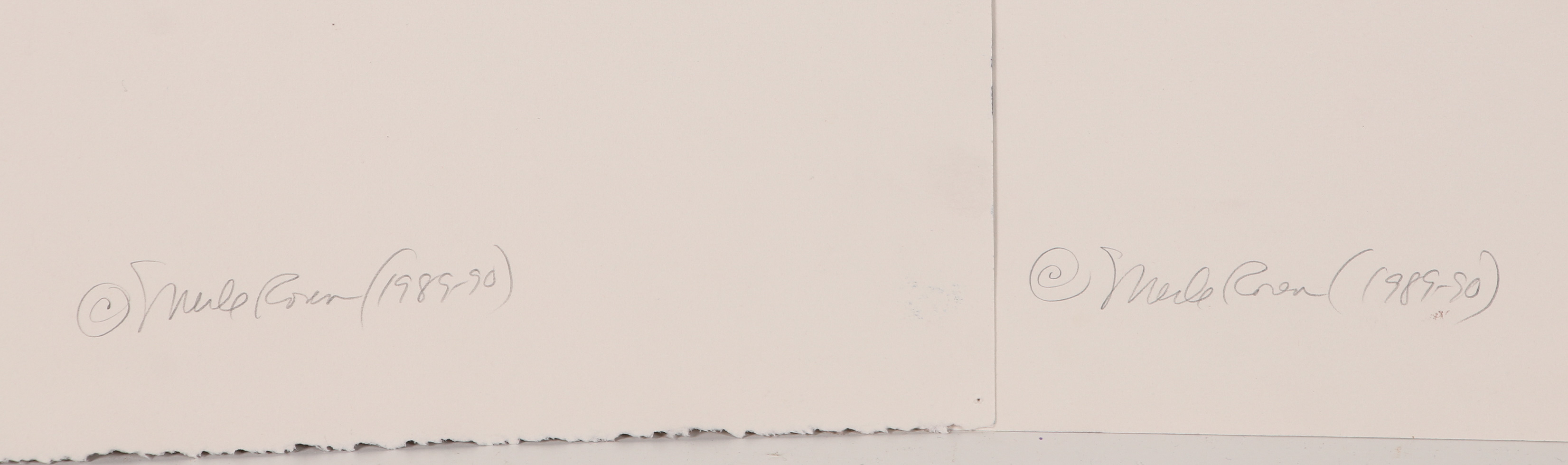 Merle Rosen Ink Paintings