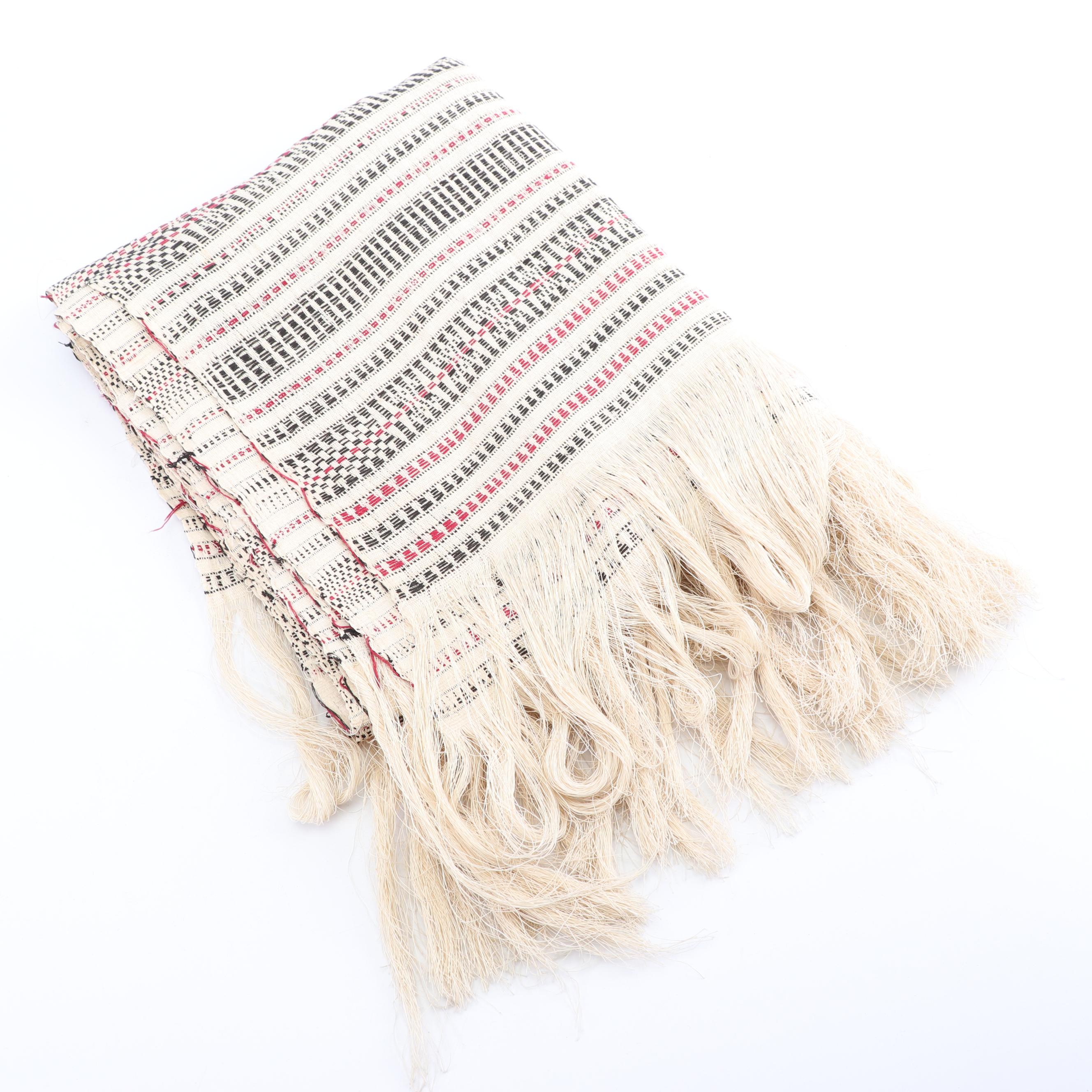 Handwoven Lamba-Style Wool Textile