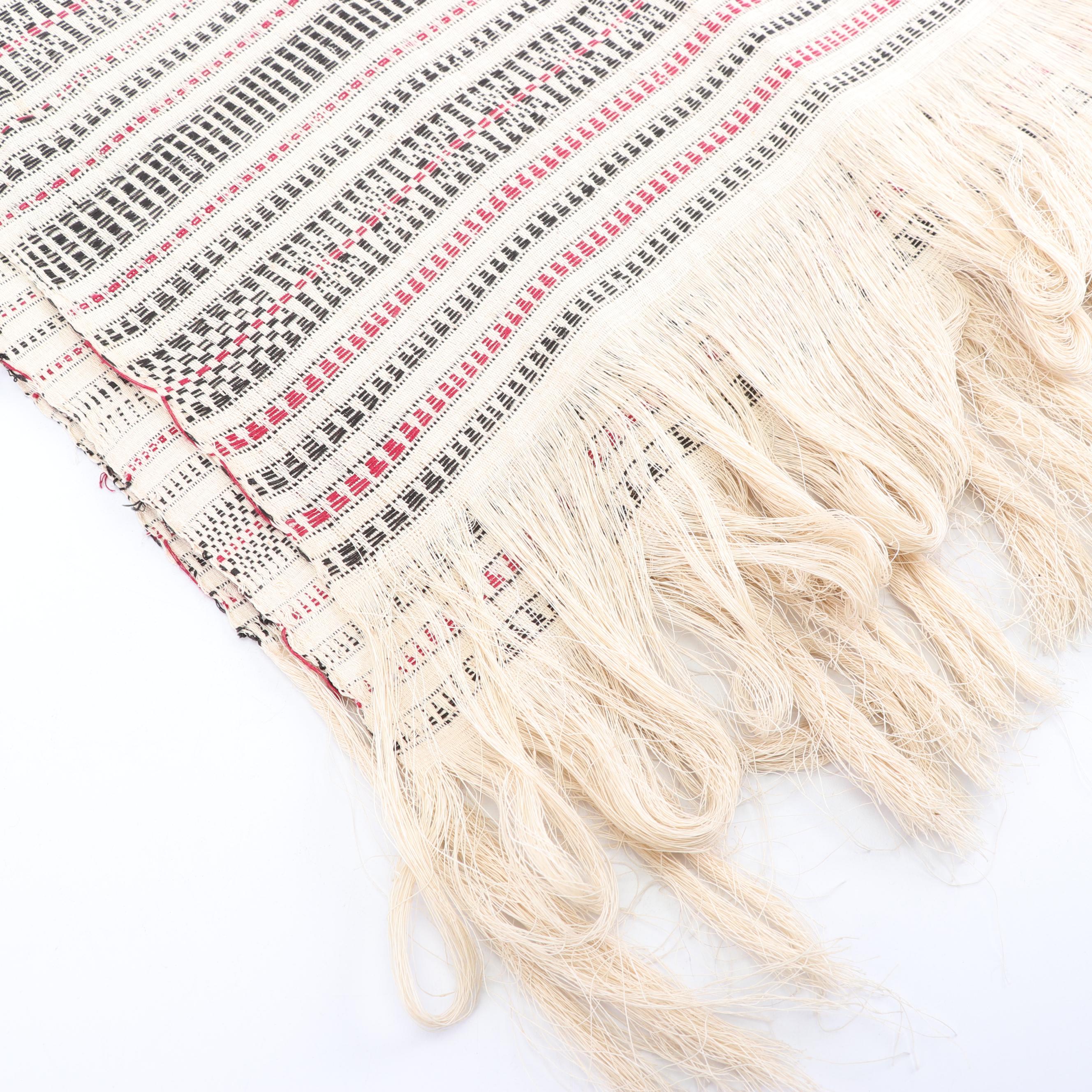 Handwoven Lamba-Style Wool Textile