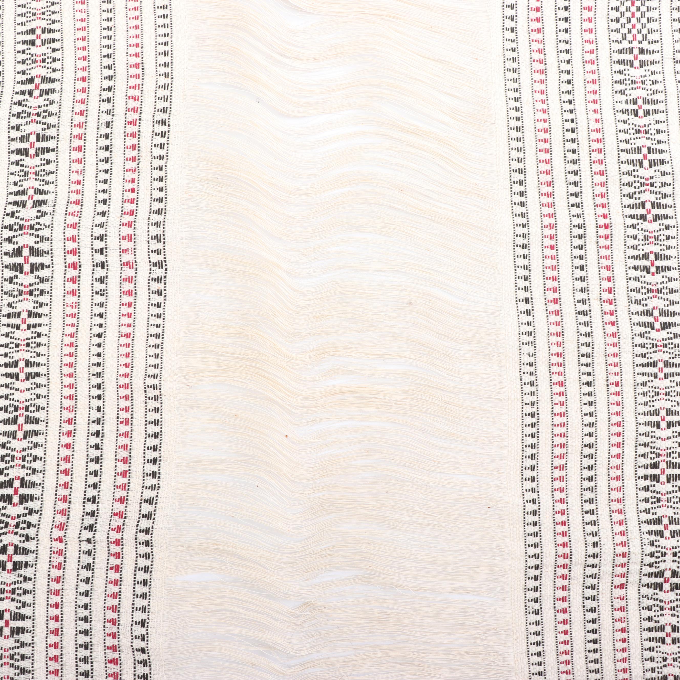 Handwoven Lamba-Style Wool Textile